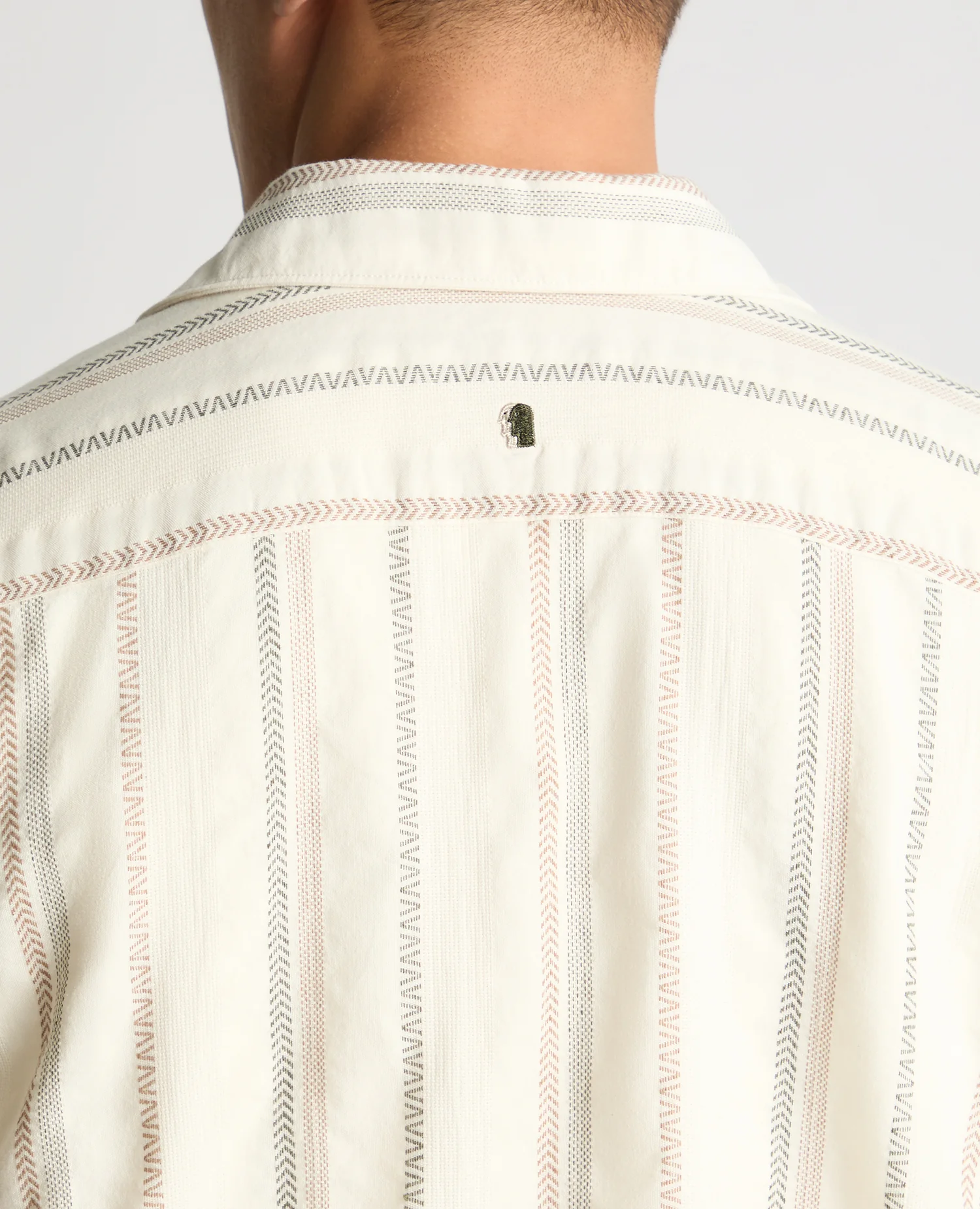Tapered Fit Cotton Print Shirt - Image 6
