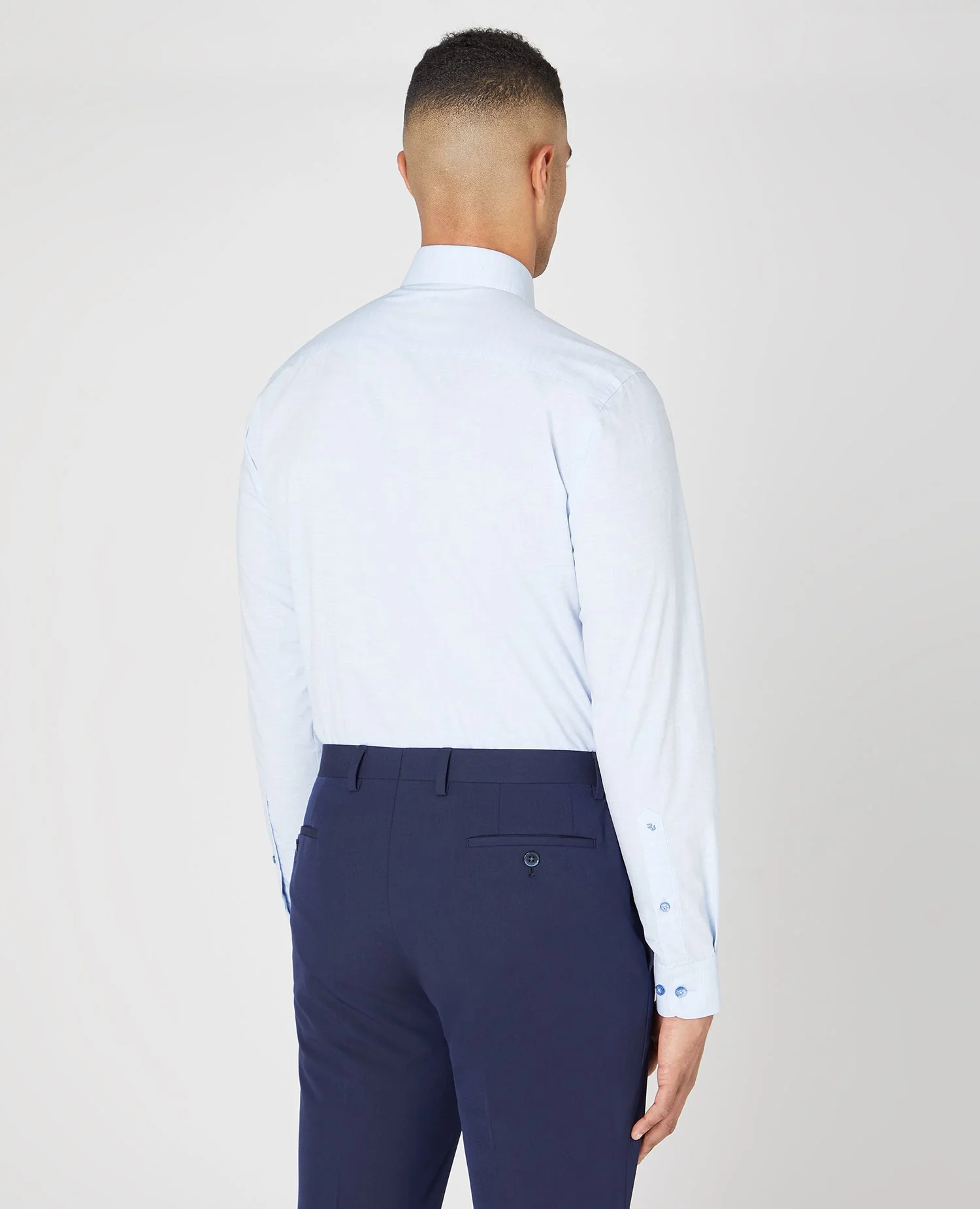 Tapered Fit Cotton Shirt - Image 3