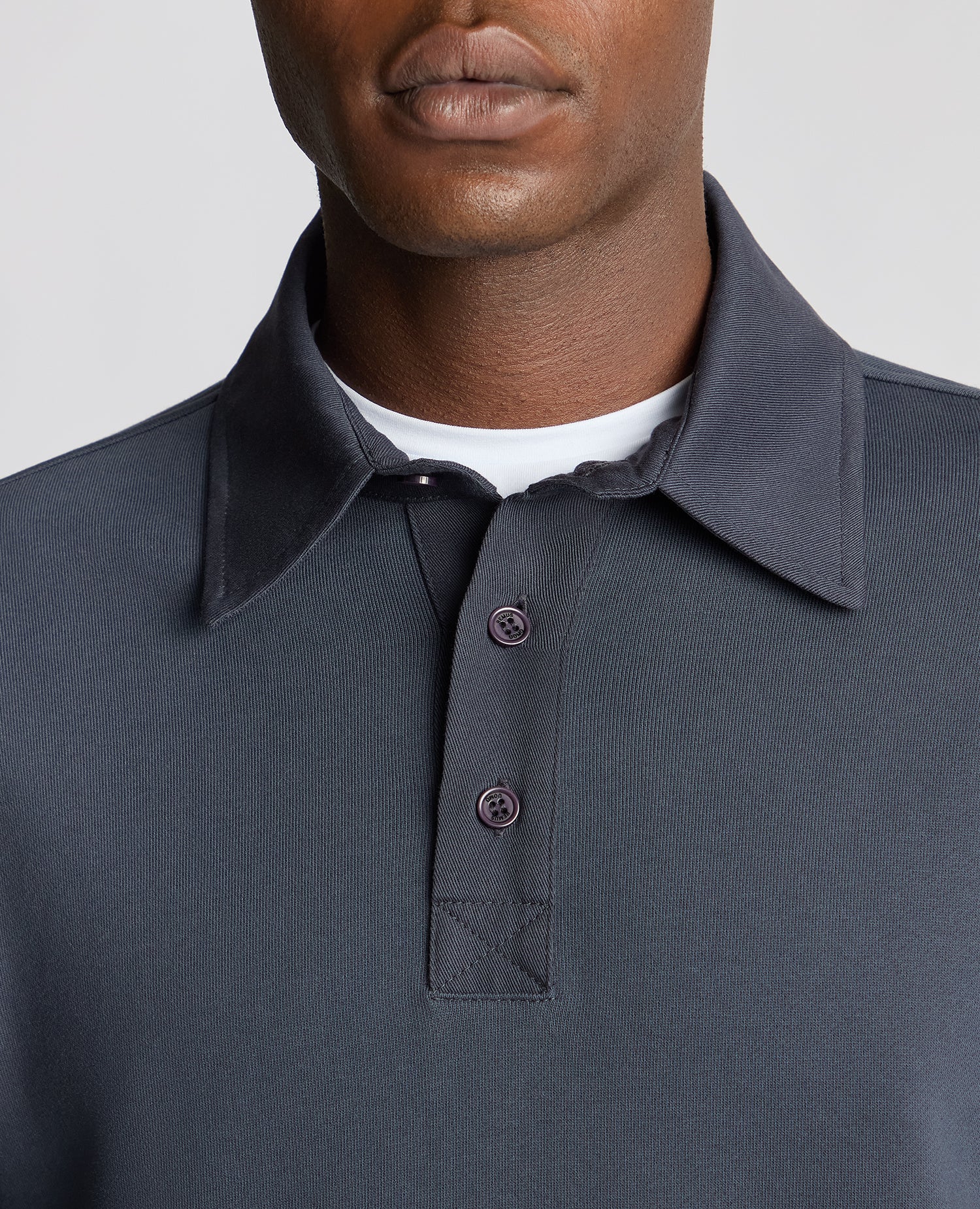 Regular Fit Organic Cotton-Stretch Jersey Polo - Image 5