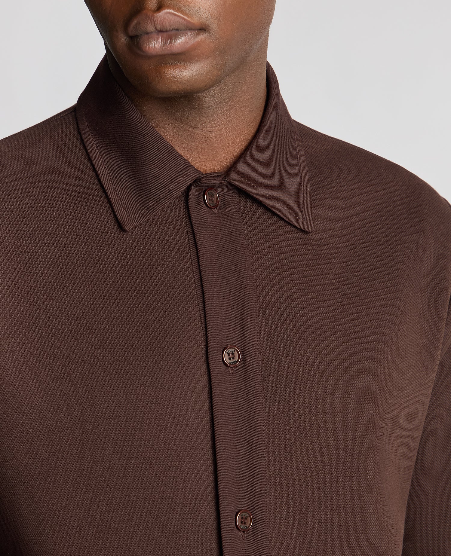 Tapered Fit Cotton-Stretch Cardigan - Image 5
