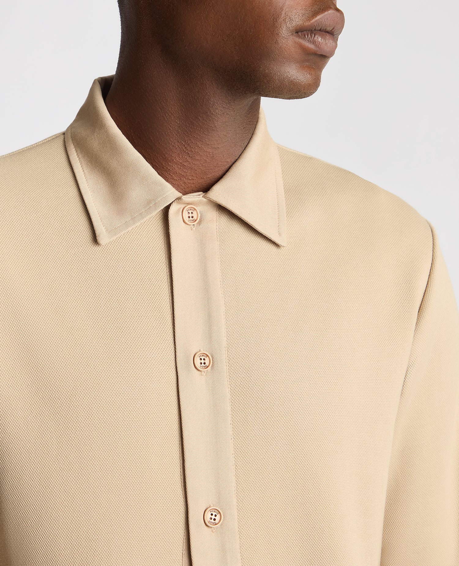 Tapered Fit Cotton-Stretch Cardigan - Image 5