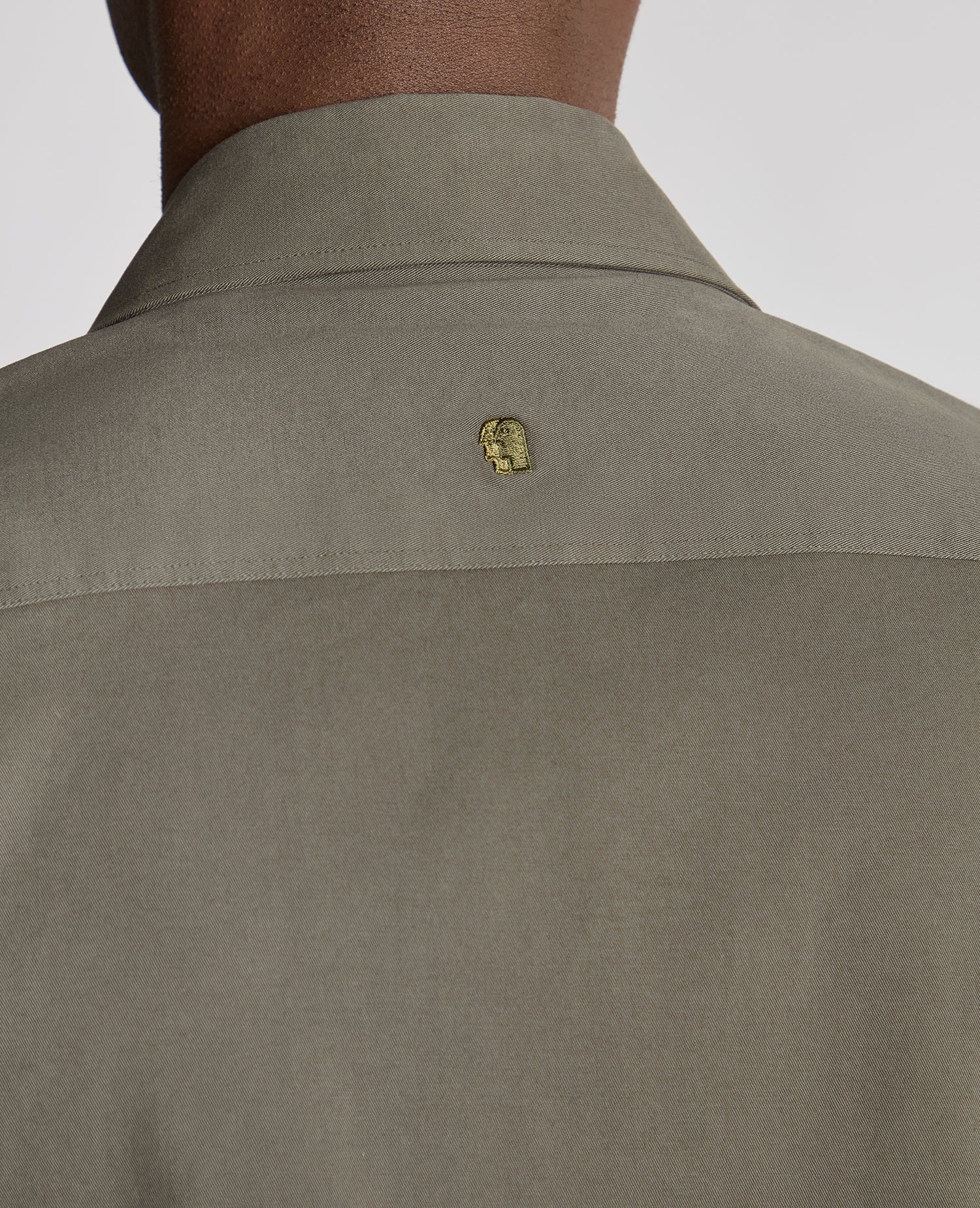 Regular Fit Cotton Stretch Overshirt - Image 6