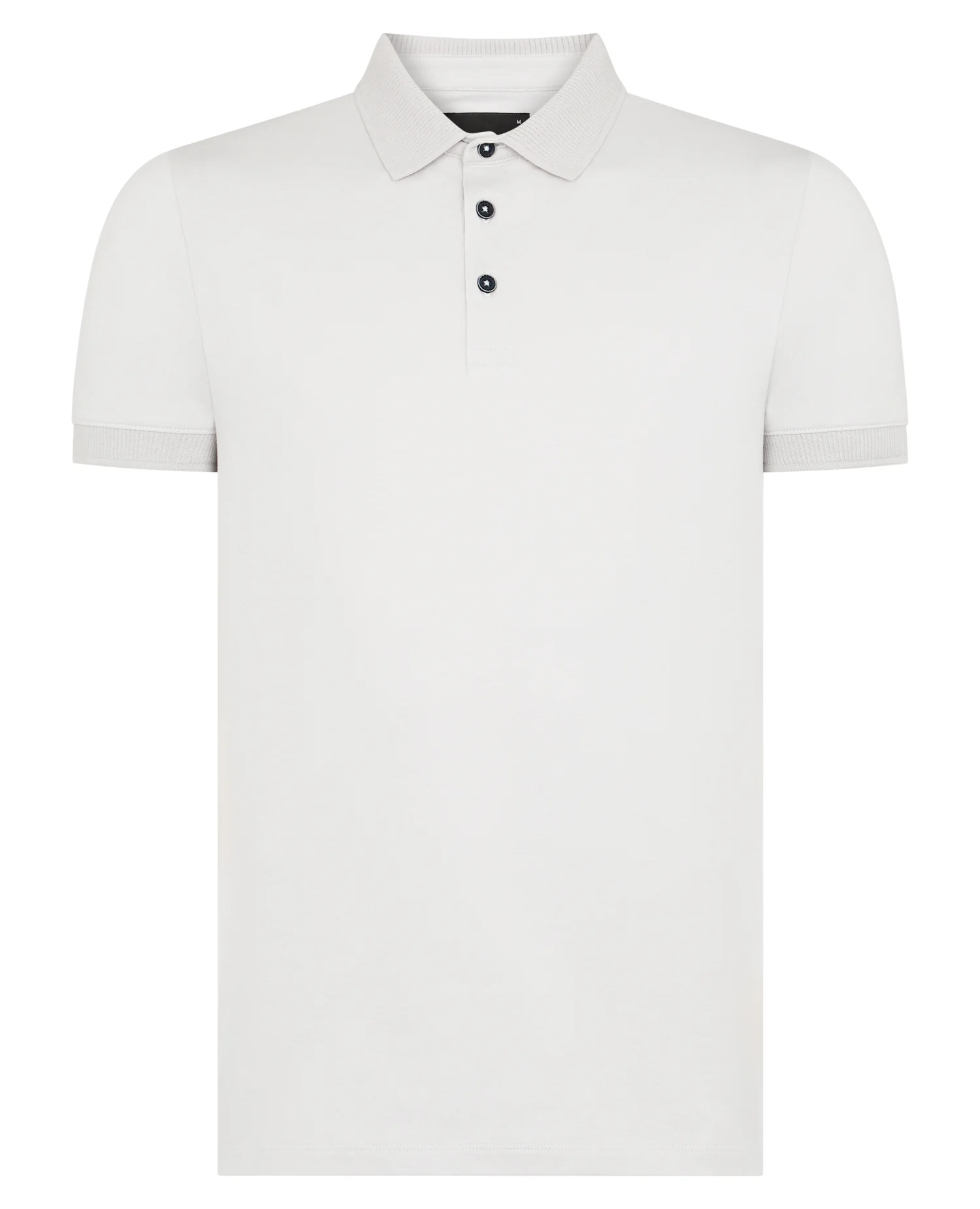 Tapered Fit Cotton-Stretch Polo Shirt - Image 6