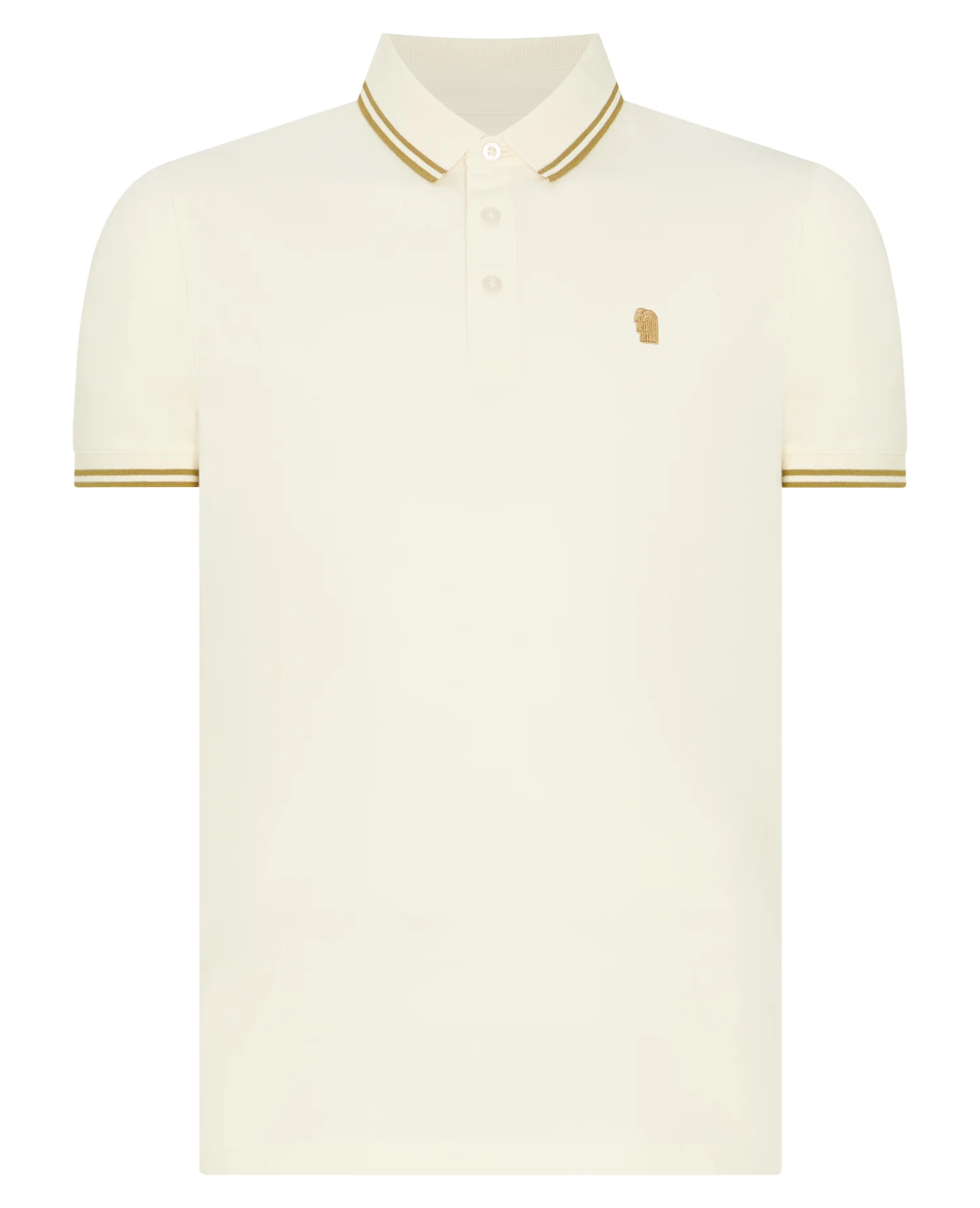 Tapered Fit Cotton-Stretch Polo Shirt - Image 6