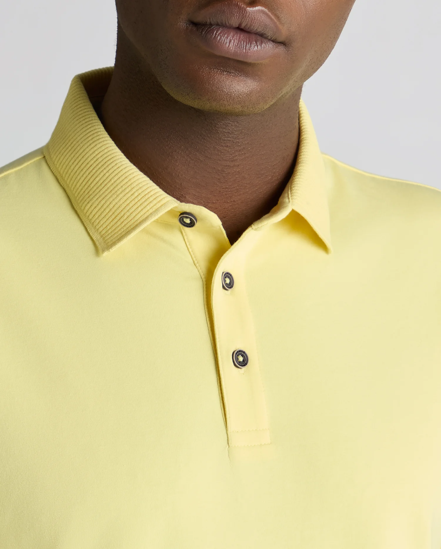 Tapered Fit Cotton-Stretch Polo Shirt - Image 5