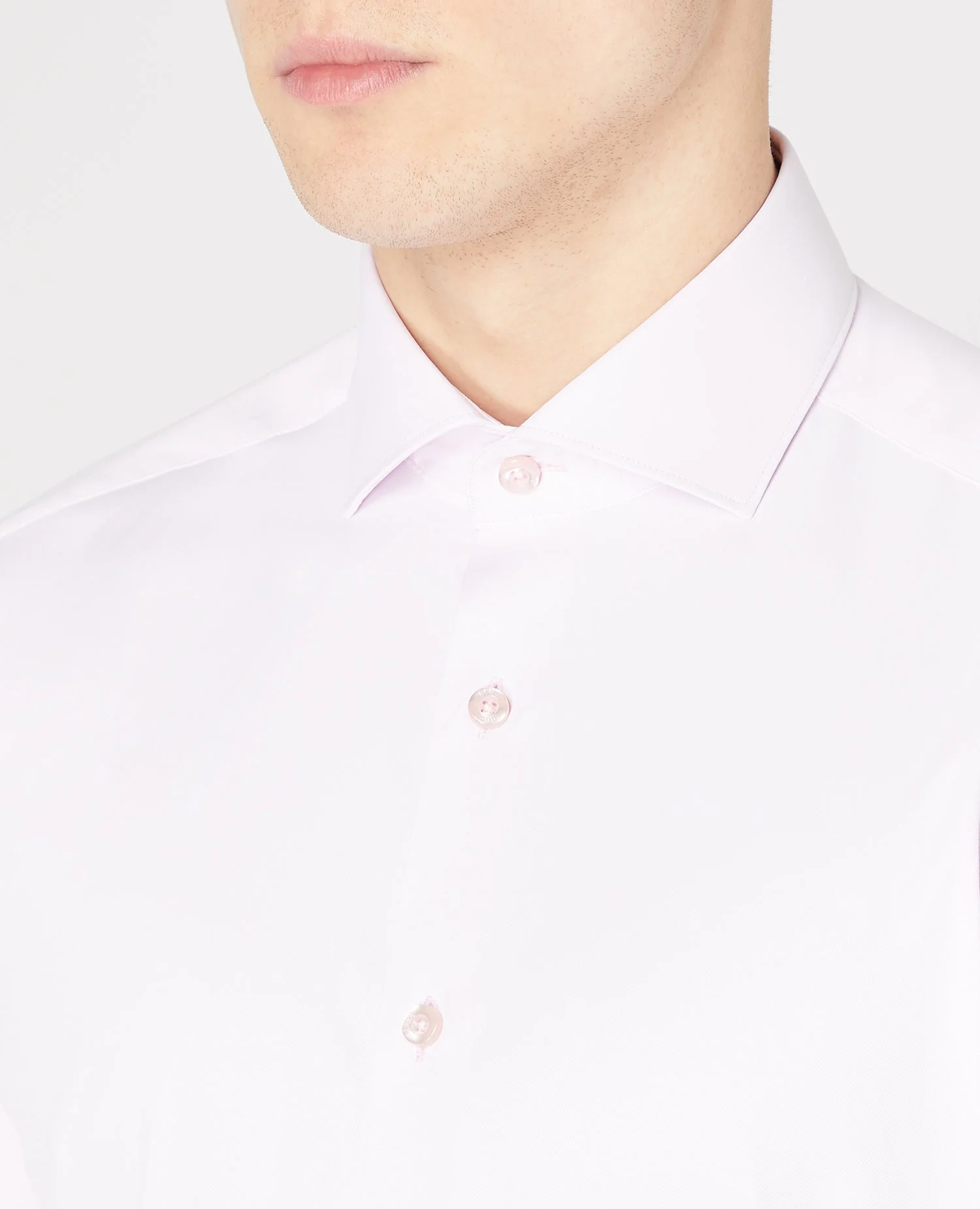 Tapered Fit Cotton Stretch Shirt - Image 4