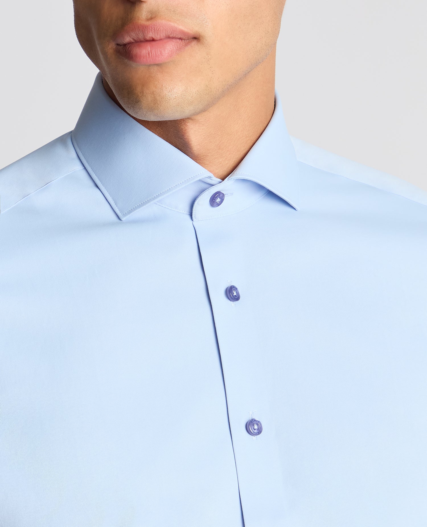 Tapered Fit Cotton Stretch Shirt - Image 4
