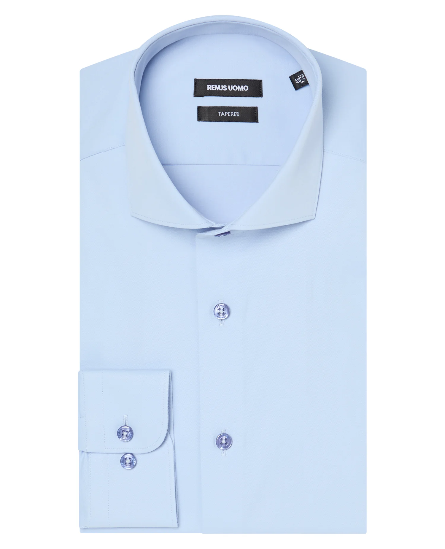 Tapered Fit Cotton Stretch Shirt - Image 5