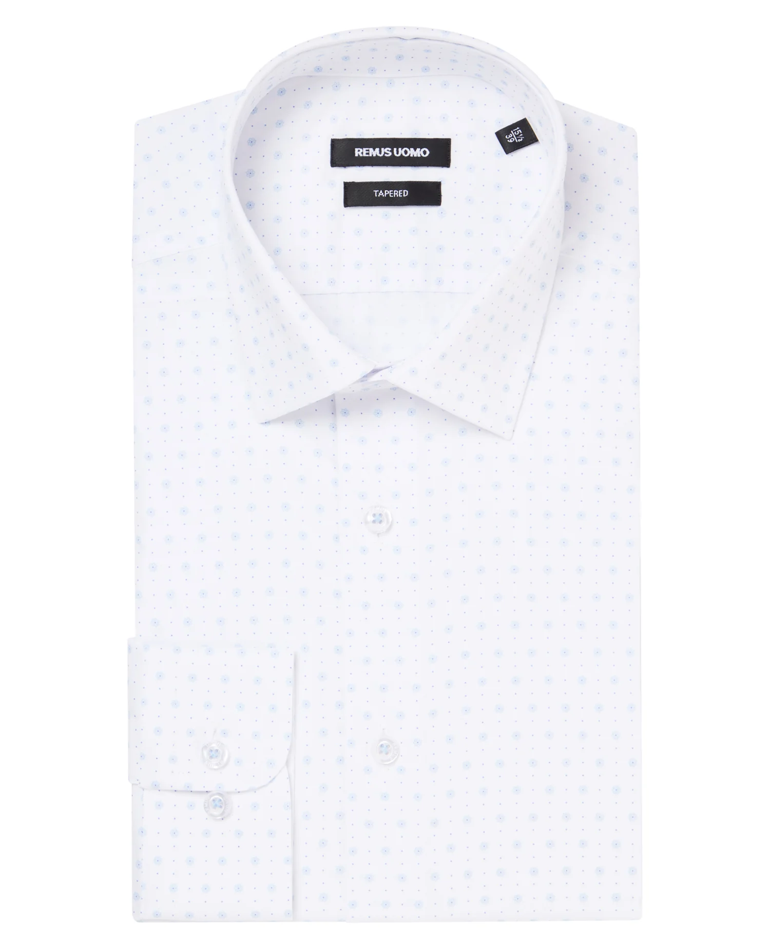 Tapered Fit Cotton Stretch Shirt - Image 5