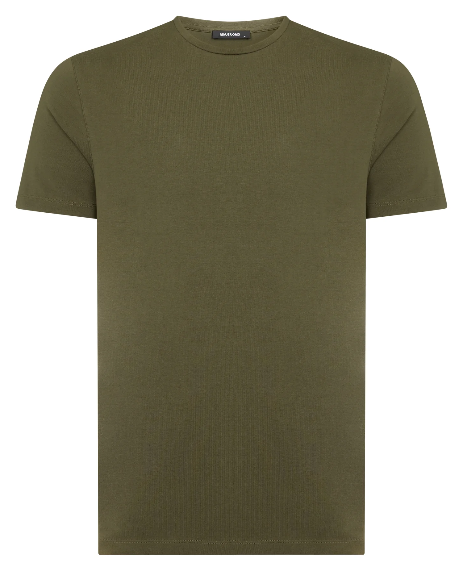 Cotton-Stretch Crew Neck T-Shirt - Image 7
