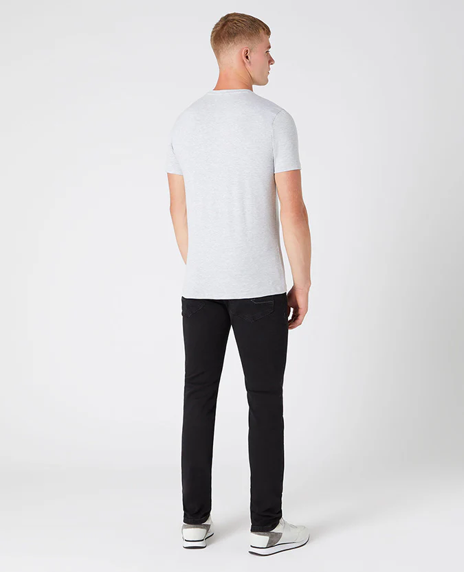 Tapered Fit Cotton-Stretch T-Shirt - Image 3