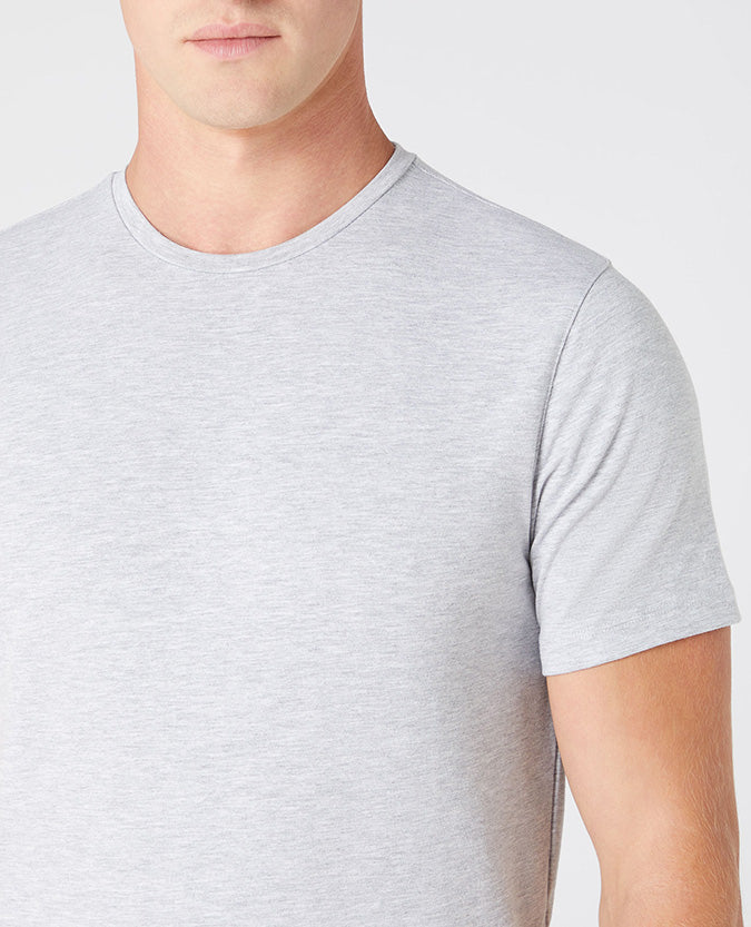 Tapered Fit Cotton-Stretch T-Shirt - Image 4