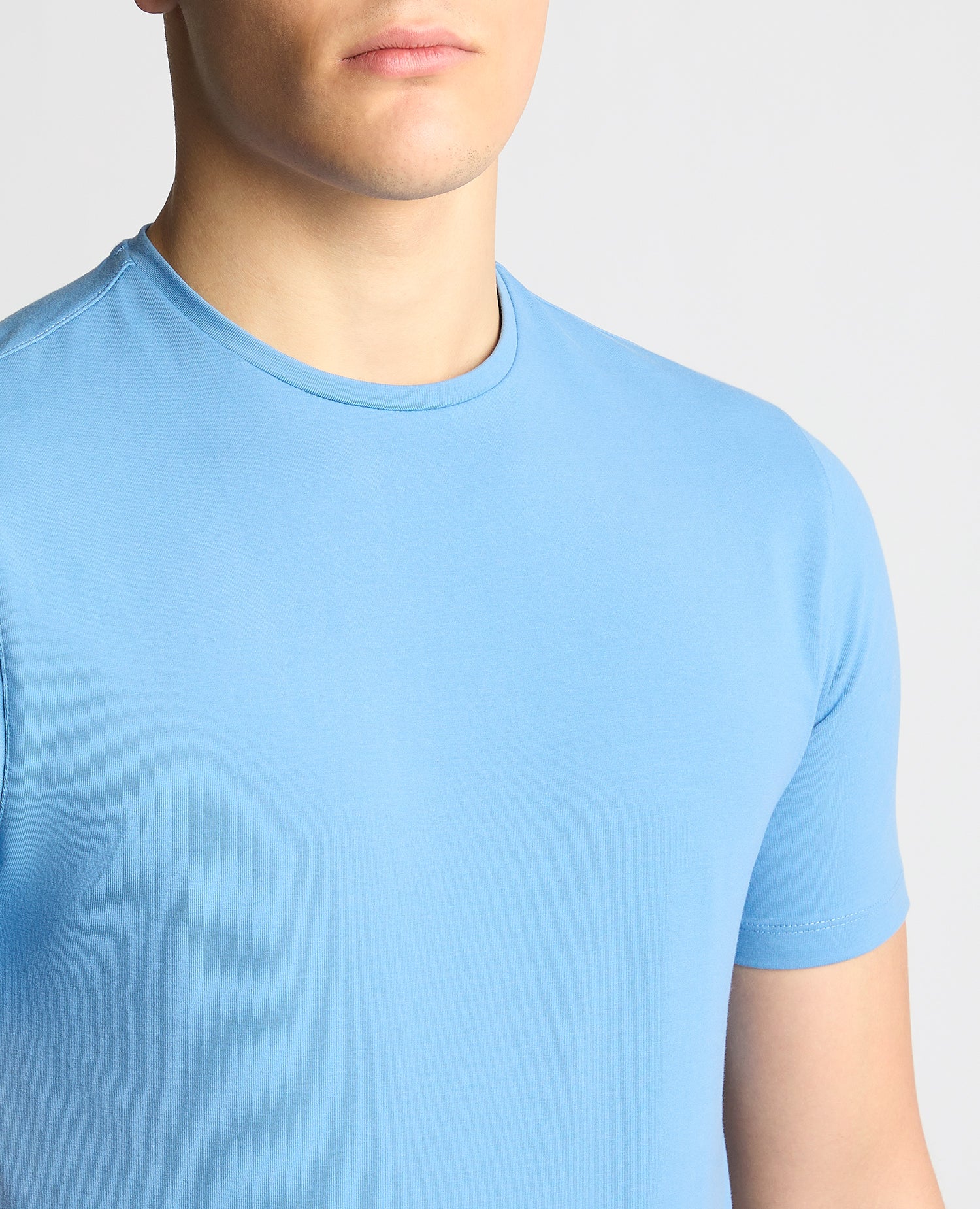 Cotton Stretch Crew Neck Brotherhood T-Shirt - Image 5
