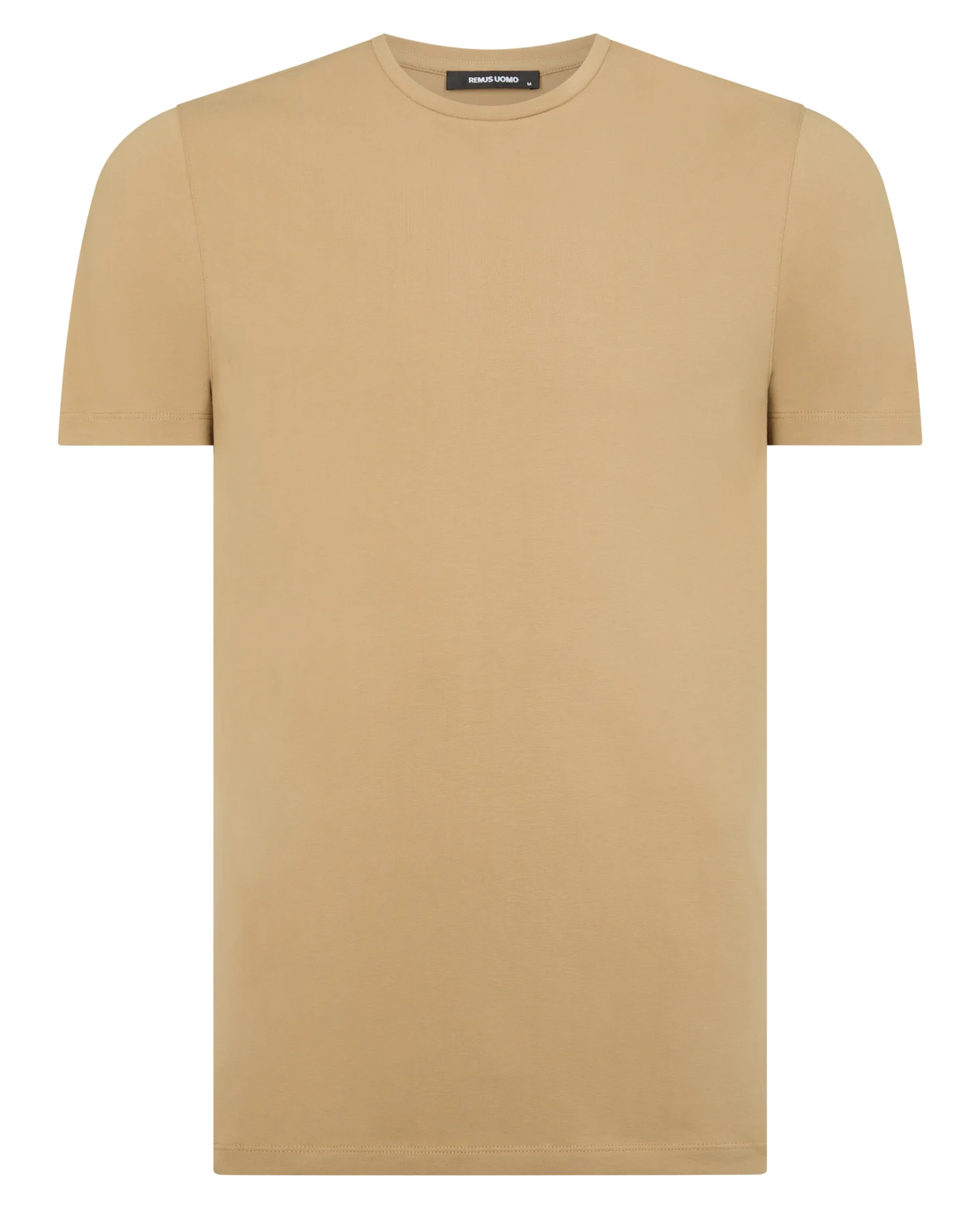 Tapered Fit Cotton-Stretch T-Shirt - Image 7