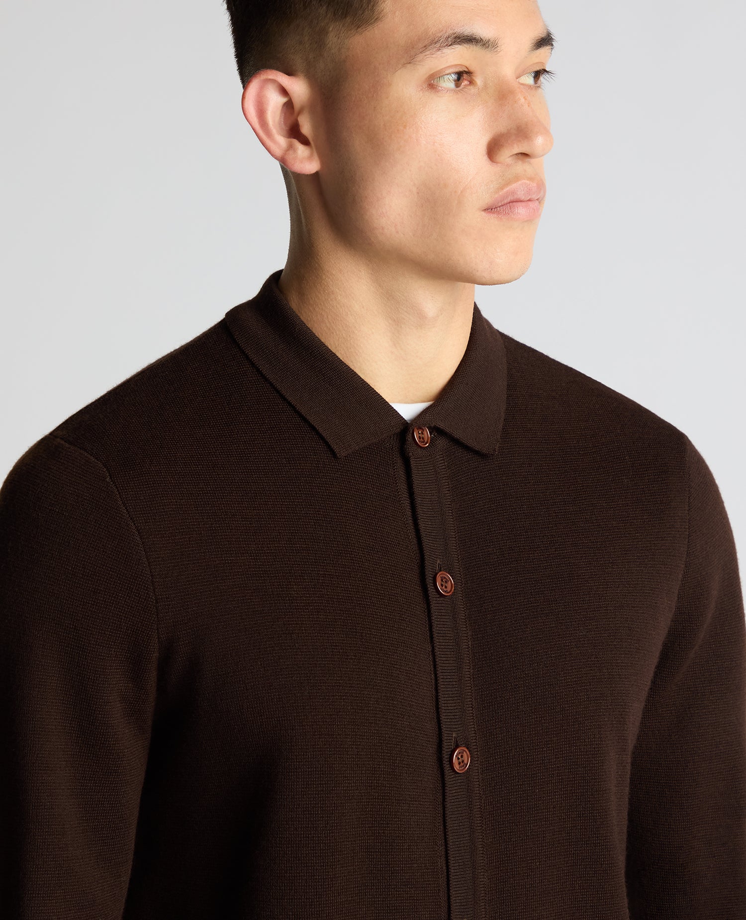 Tapered Fit Fit Long Sleeve Cardigan - Image 5