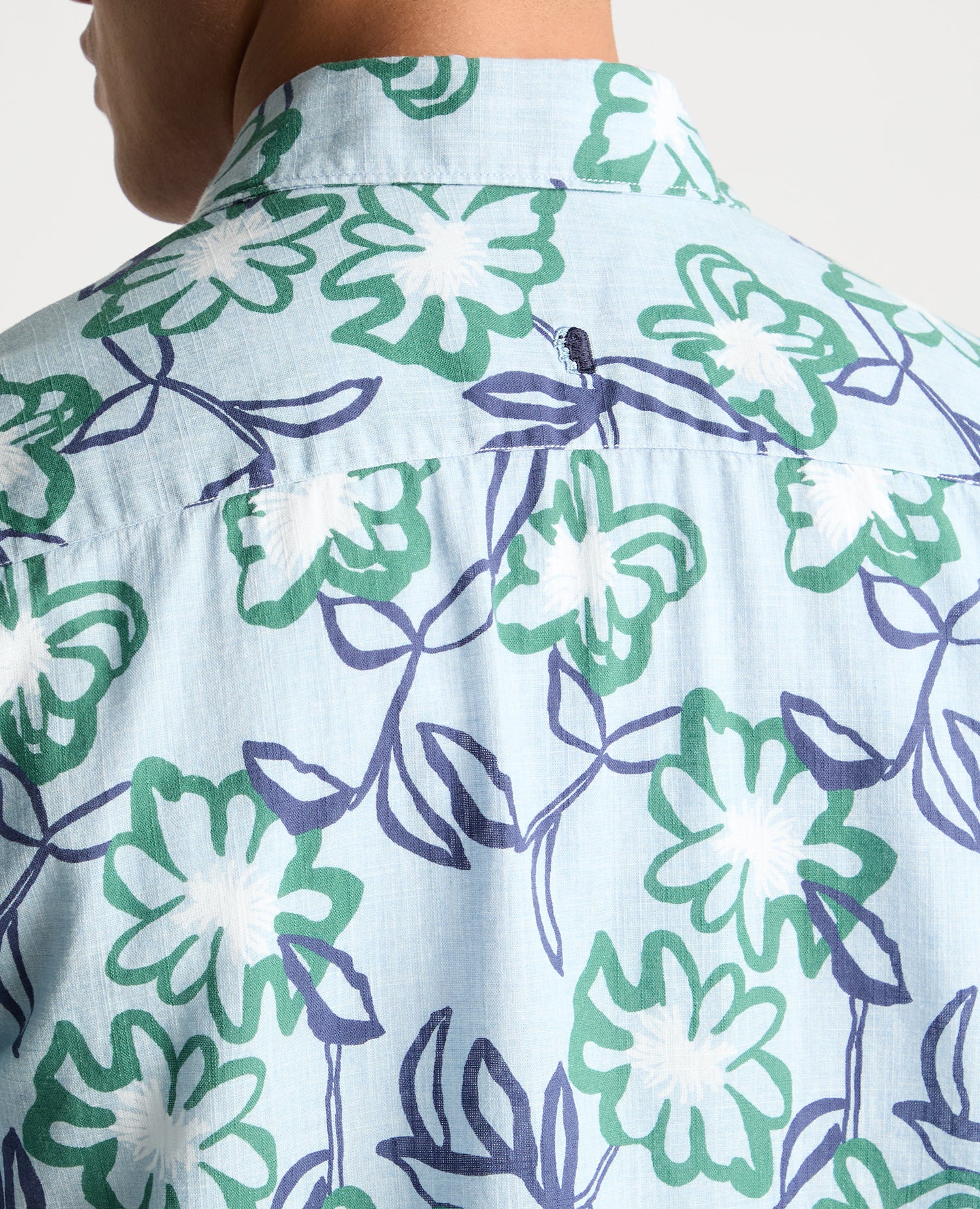 Tapered Fit Floral Patterned Shirt - Image 6