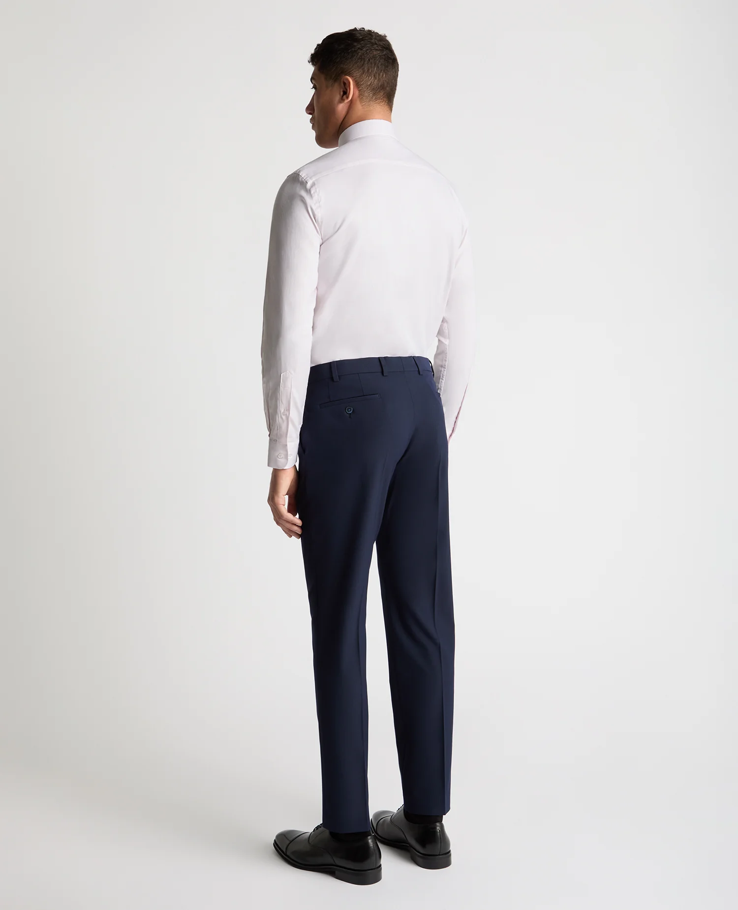 Tapered Fit French Front Cotton Shirt - Image 3