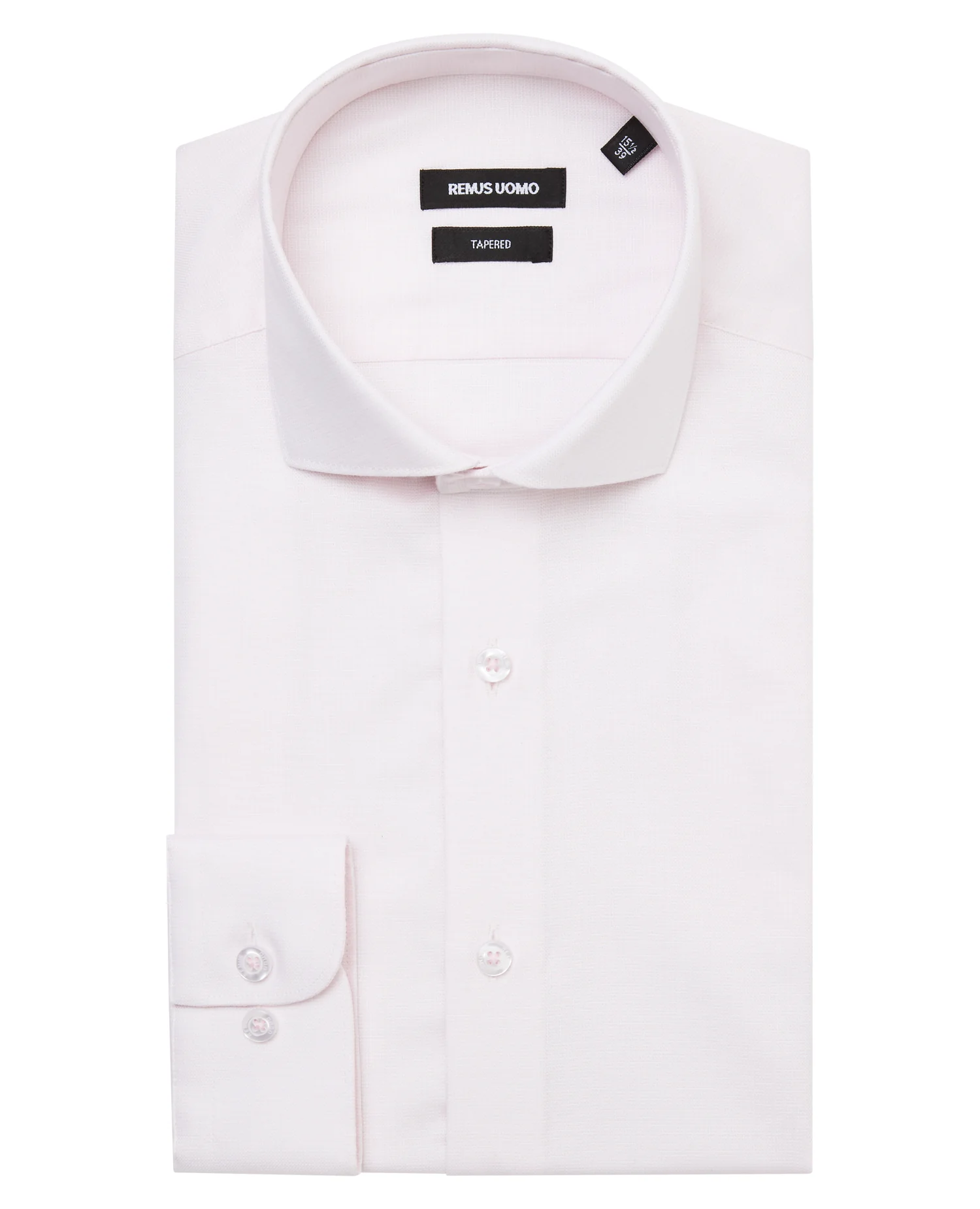 Tapered Fit French Front Cotton Shirt - Image 5