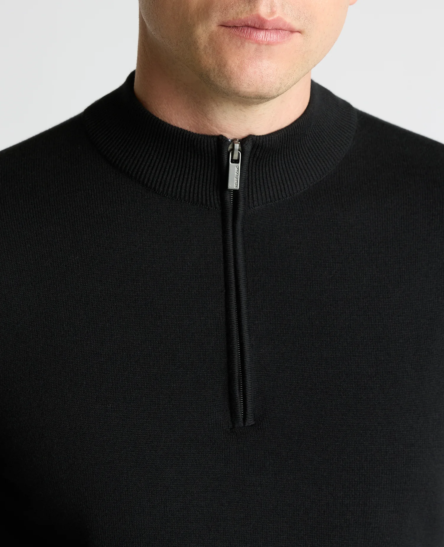 Half Zip Cotton Sweater - Image 5