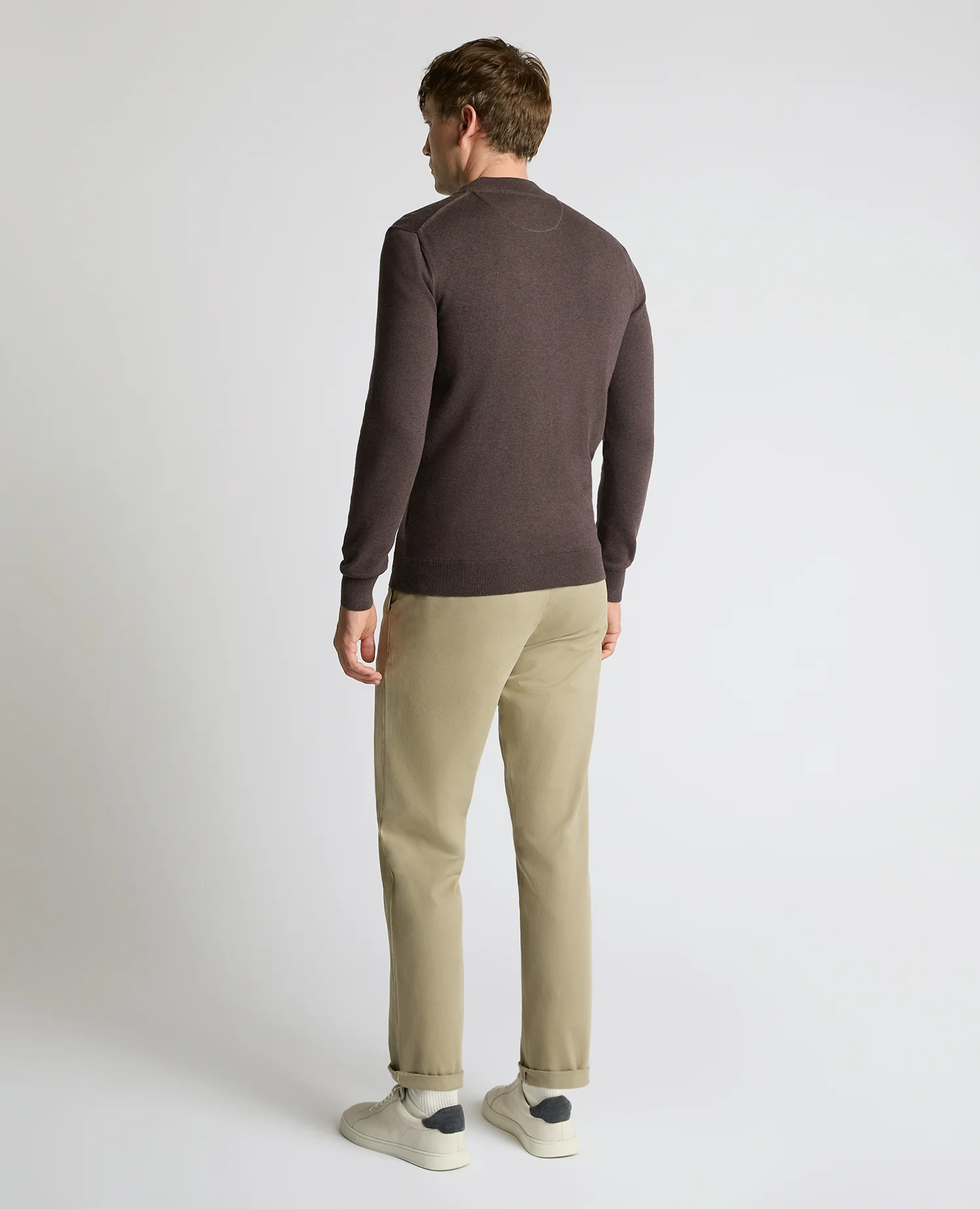 Half Zip Cotton Sweater - Image 3