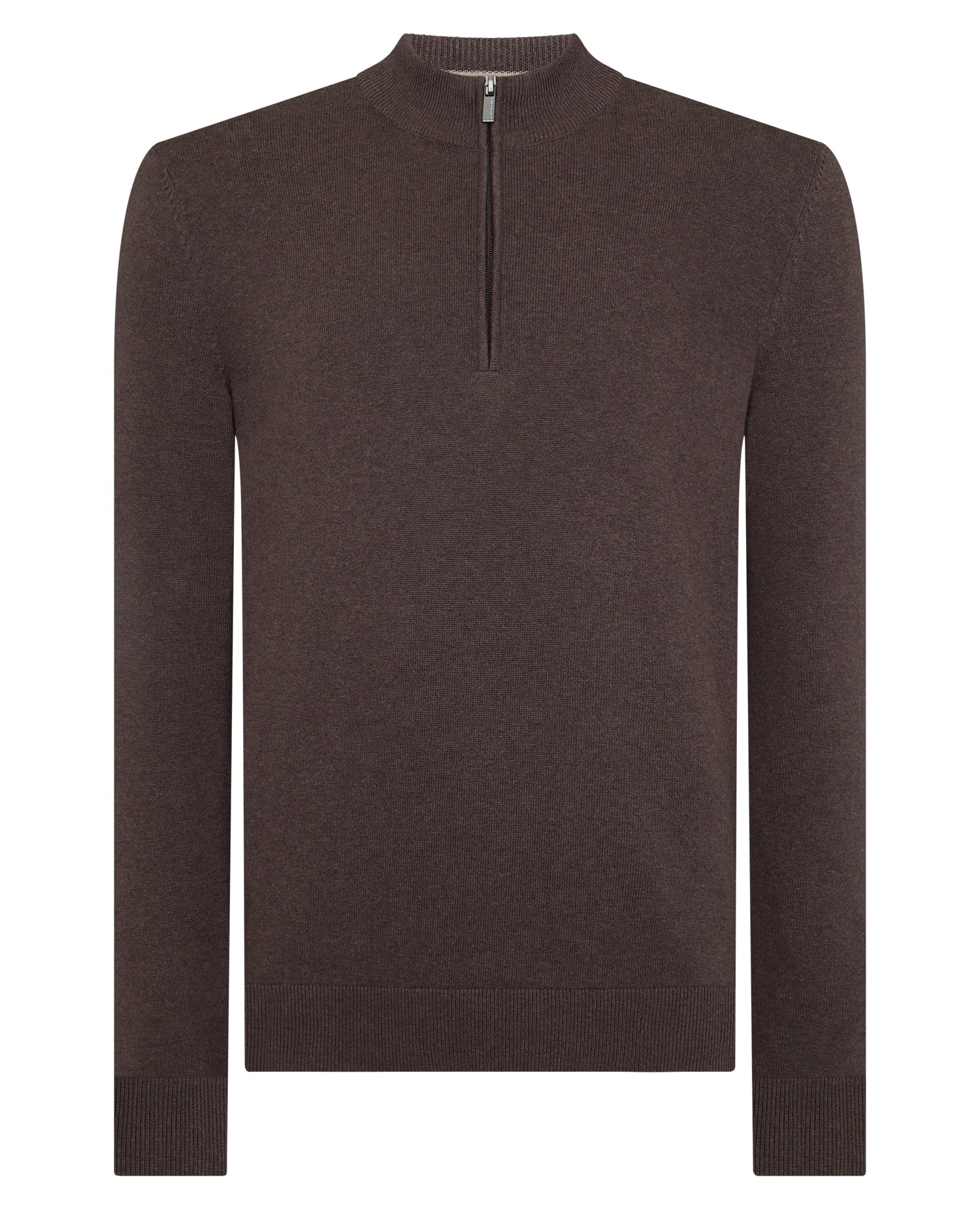 Half Zip Cotton Sweater - Image 6