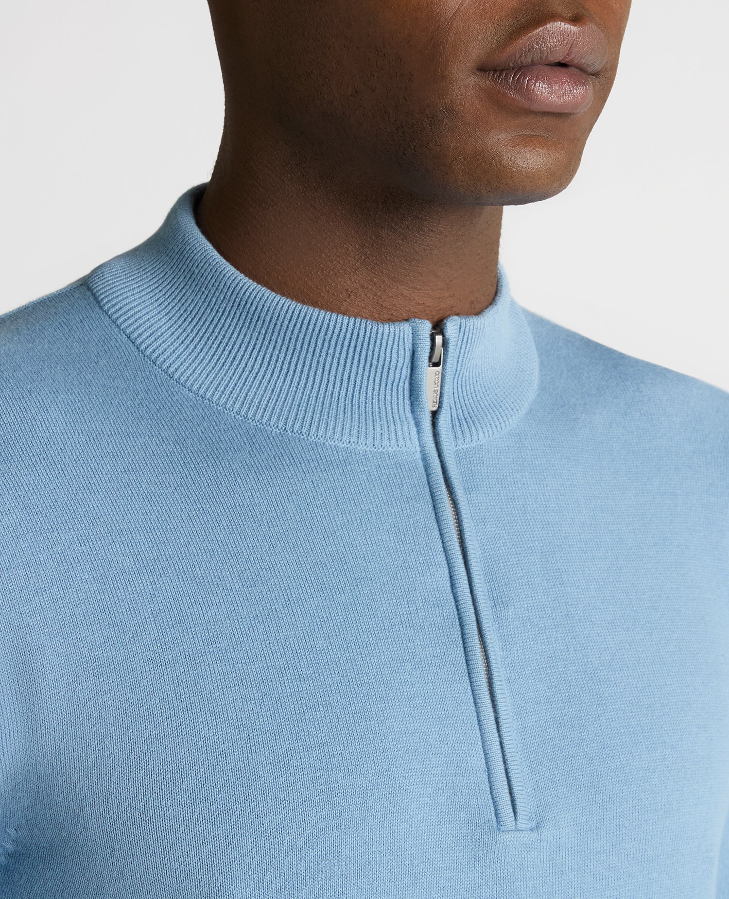 Cotton Half Zip Jumper - Image 5