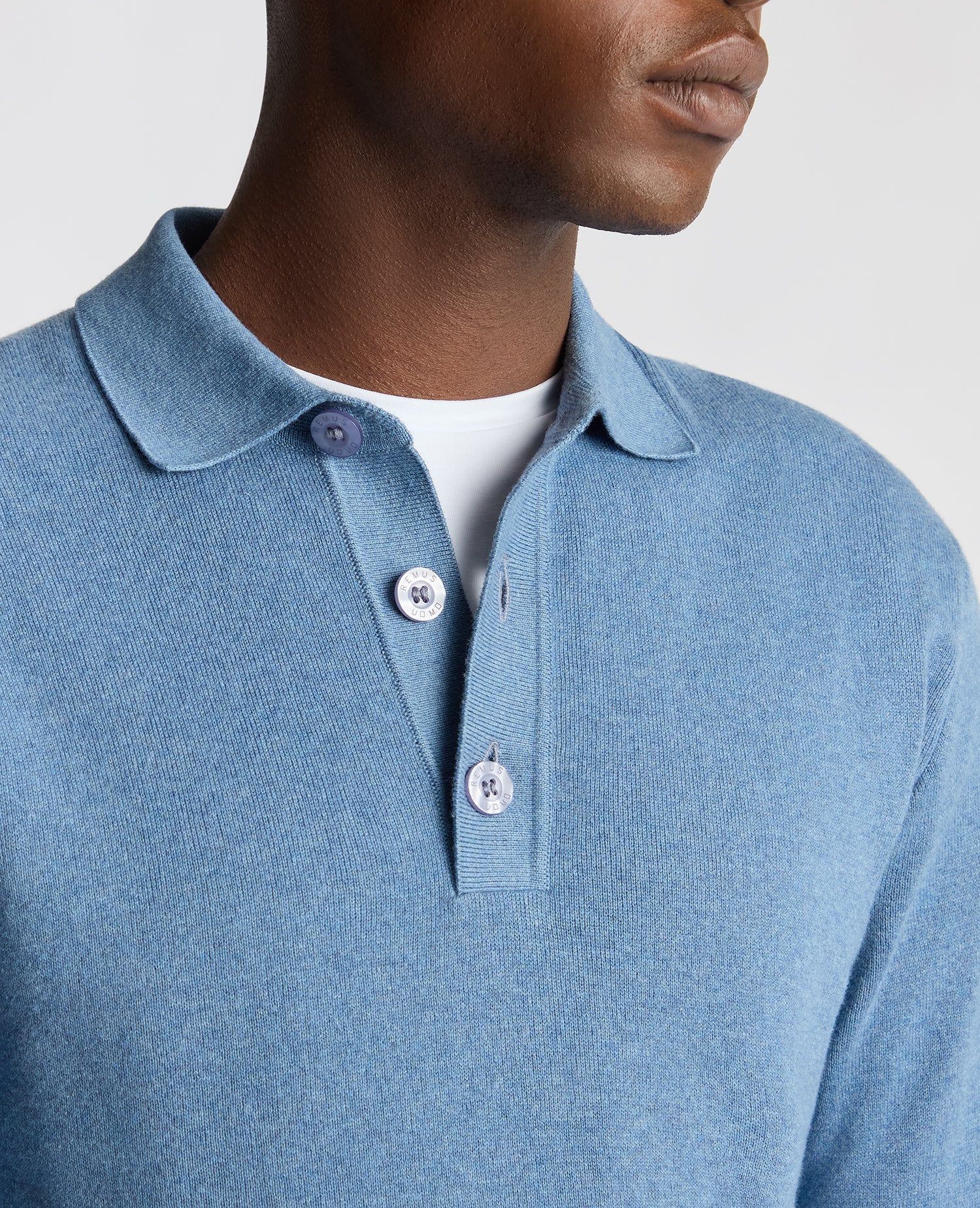 Relaxed Fit Cotton Knitted Polo - Image 5