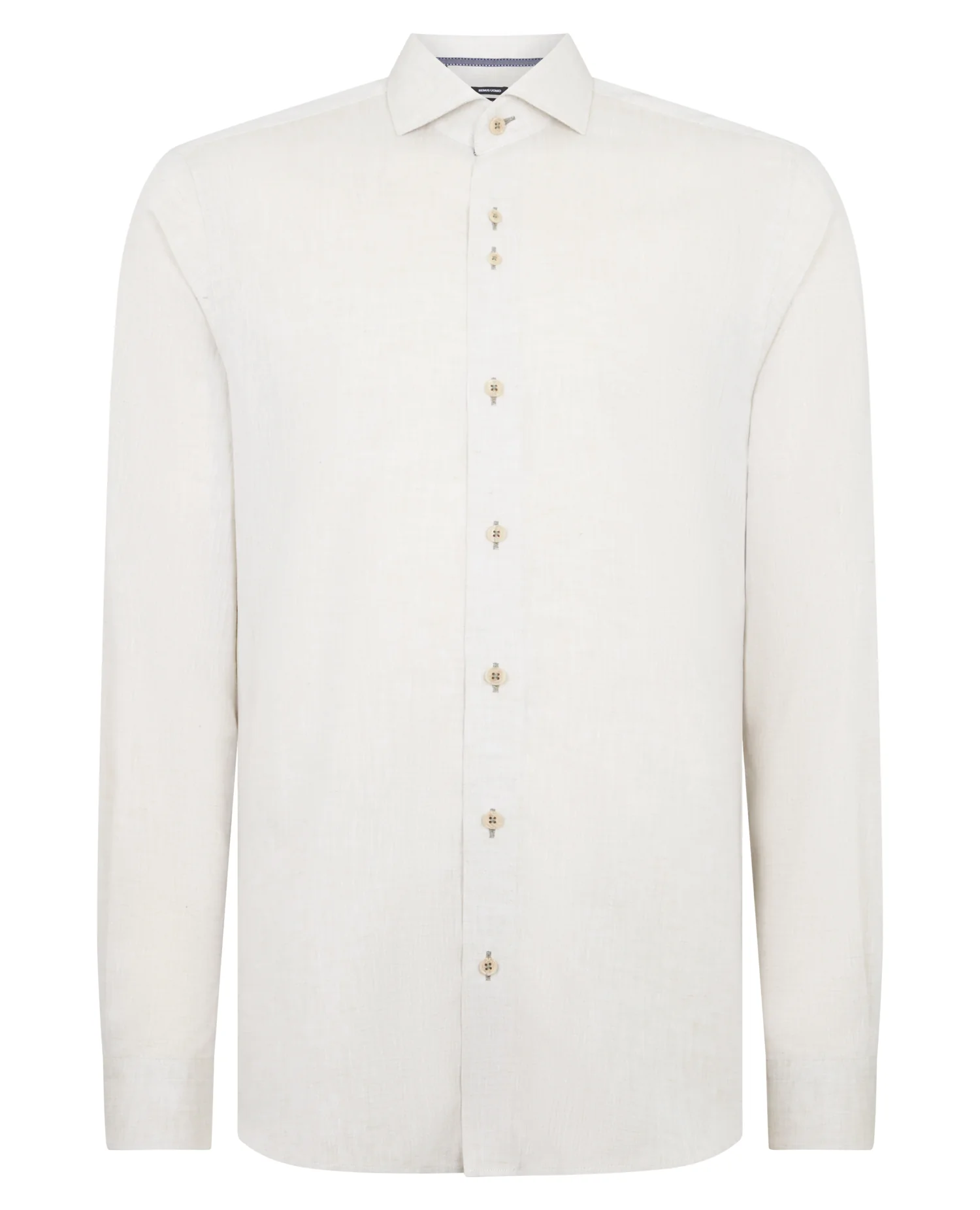 Tapered Fit Linen-Blend Shirt - Image 6