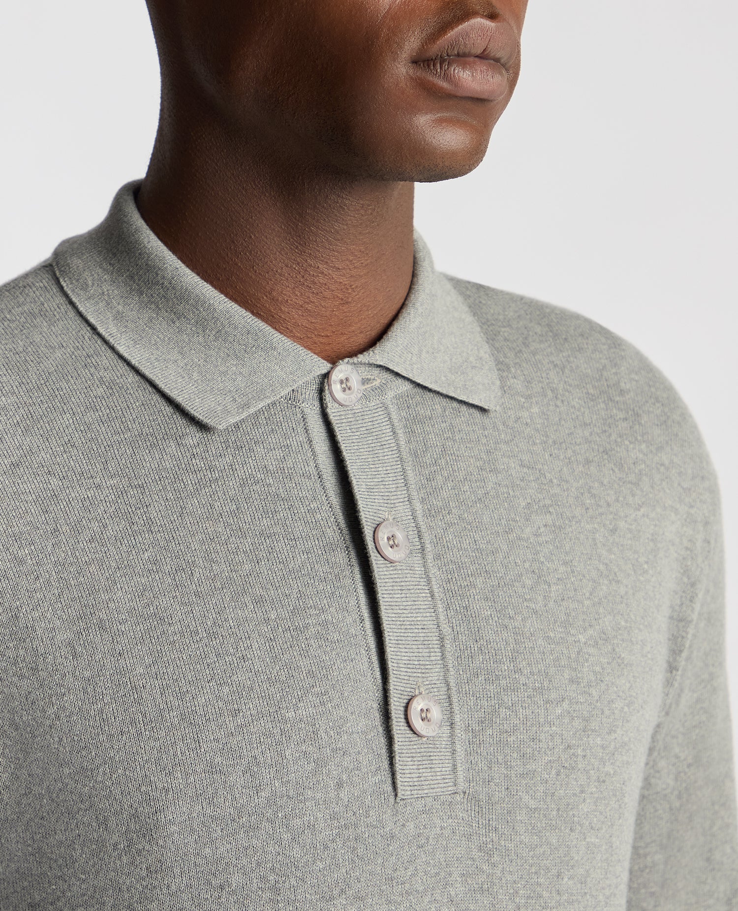 Relaxed Fit Cotton Knitted Polo - Image 5