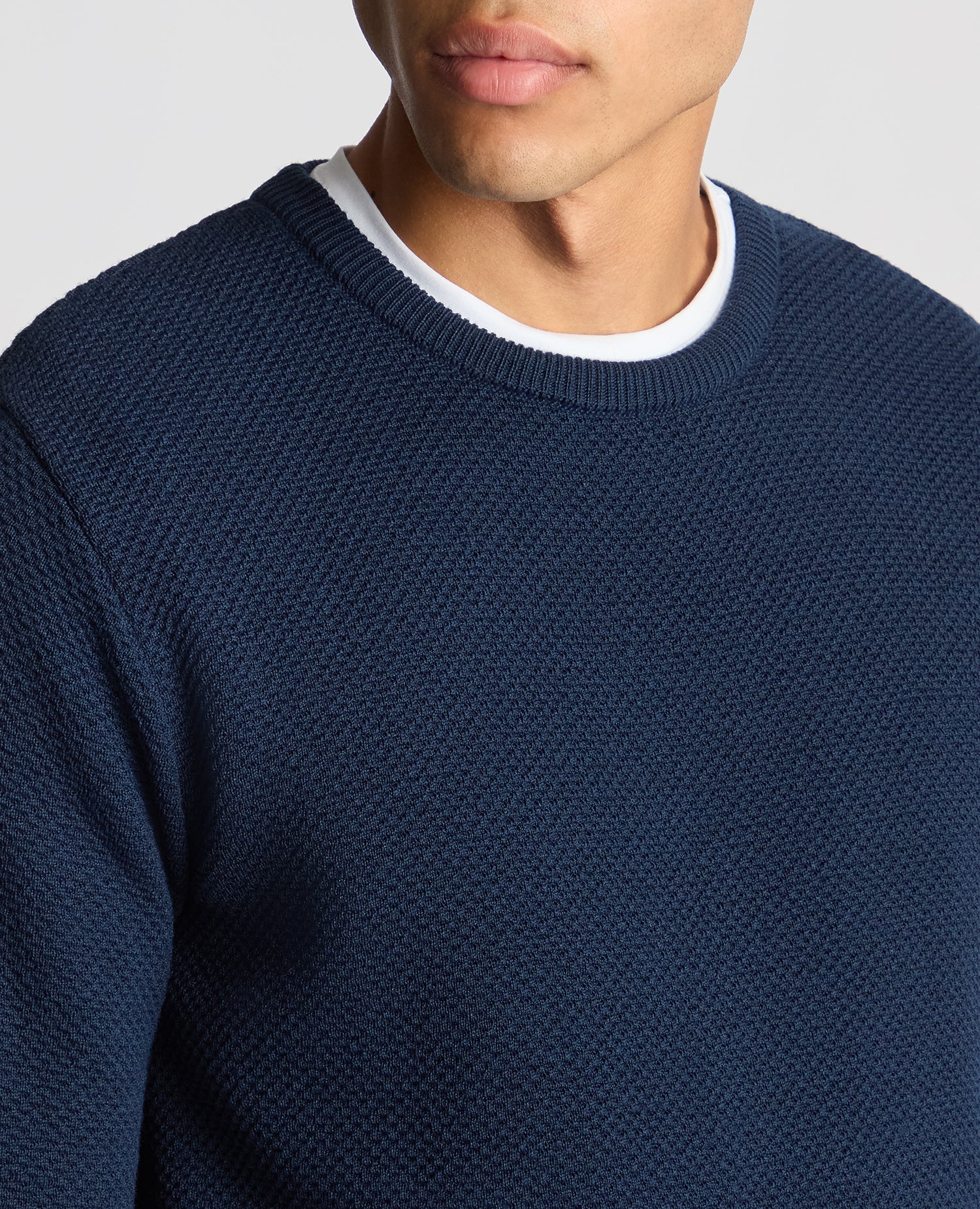 Tapered Fit Merino Wool-Blend Sweater - Image 5