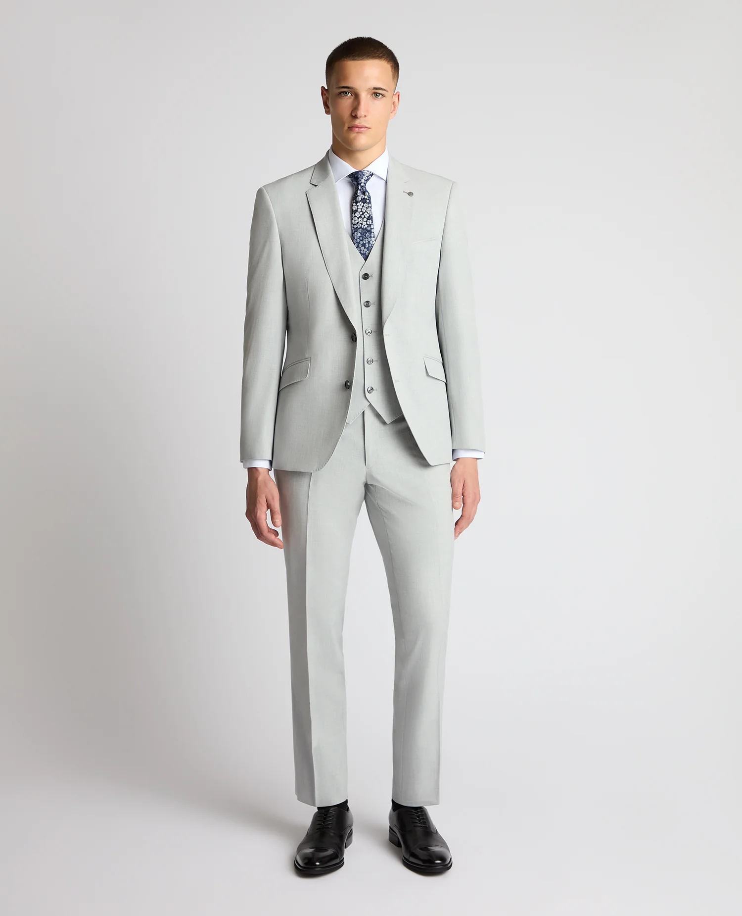 Tapered Fit Mix and Match Suit Jacket - Image 2
