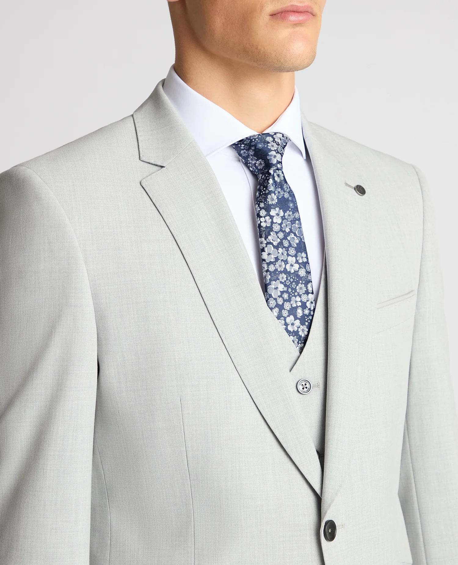 Tapered Fit Mix and Match Suit Jacket - Image 4
