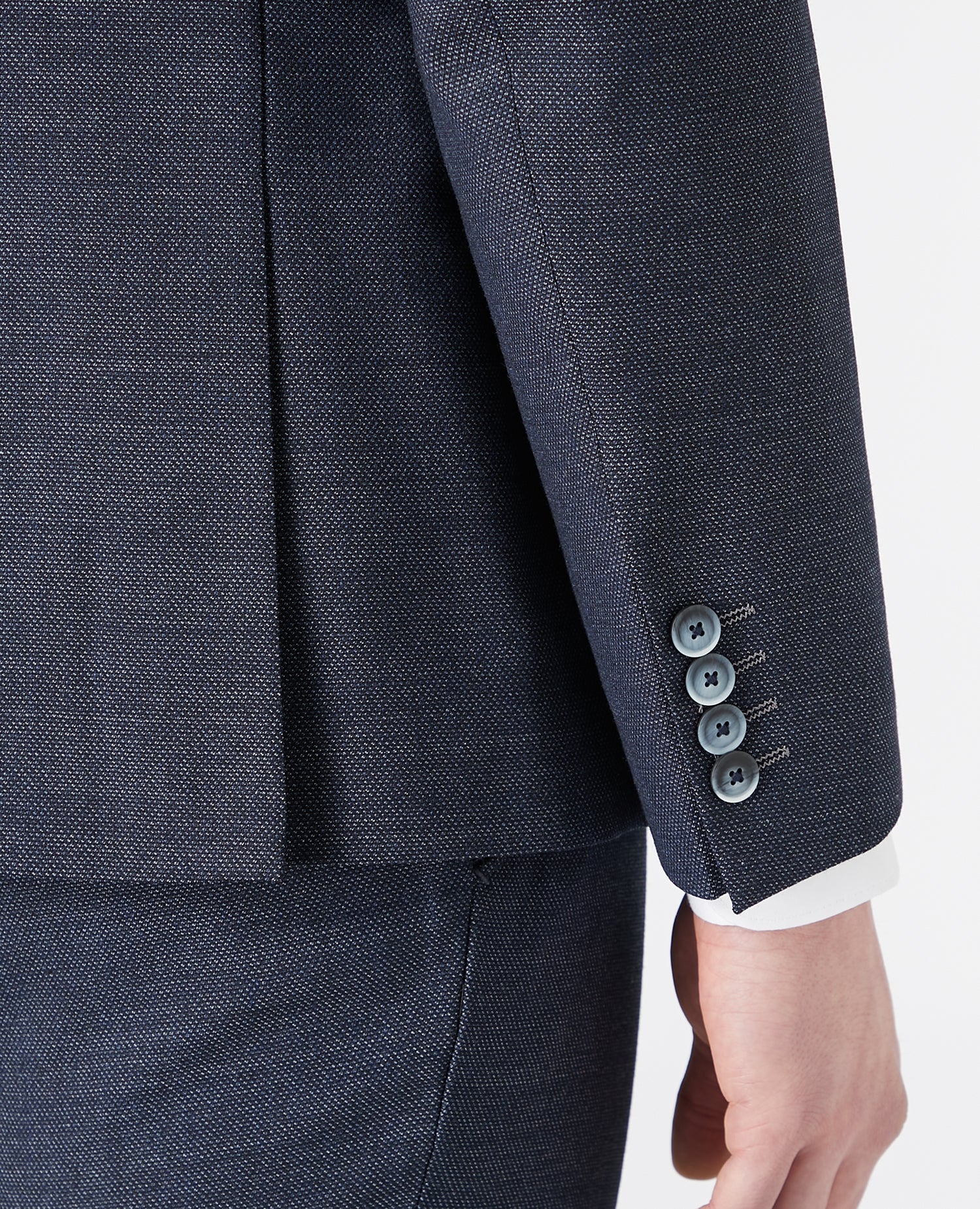Tapered Fit Wool-Rich Stretch Mix and Match Suit Jacket - Image 5