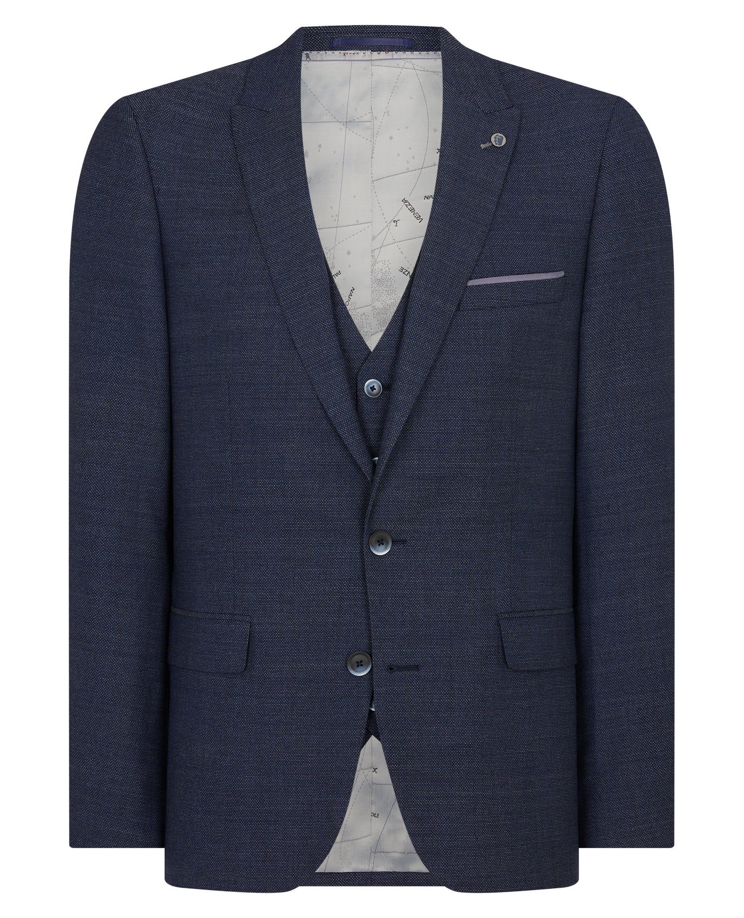 Tapered Fit Wool-Rich Stretch Mix and Match Suit Jacket - Image 6