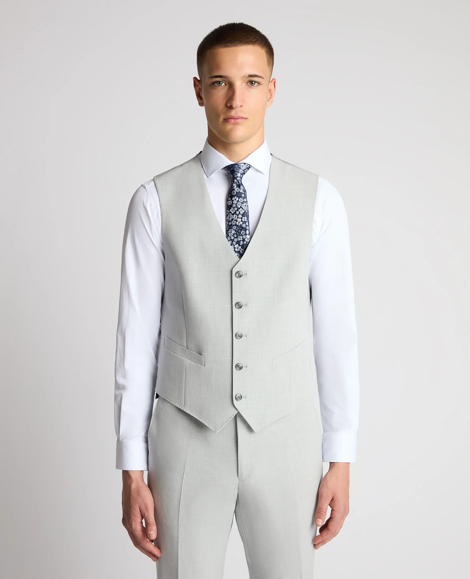 Tapered Fit Mix and Match Waistcoat