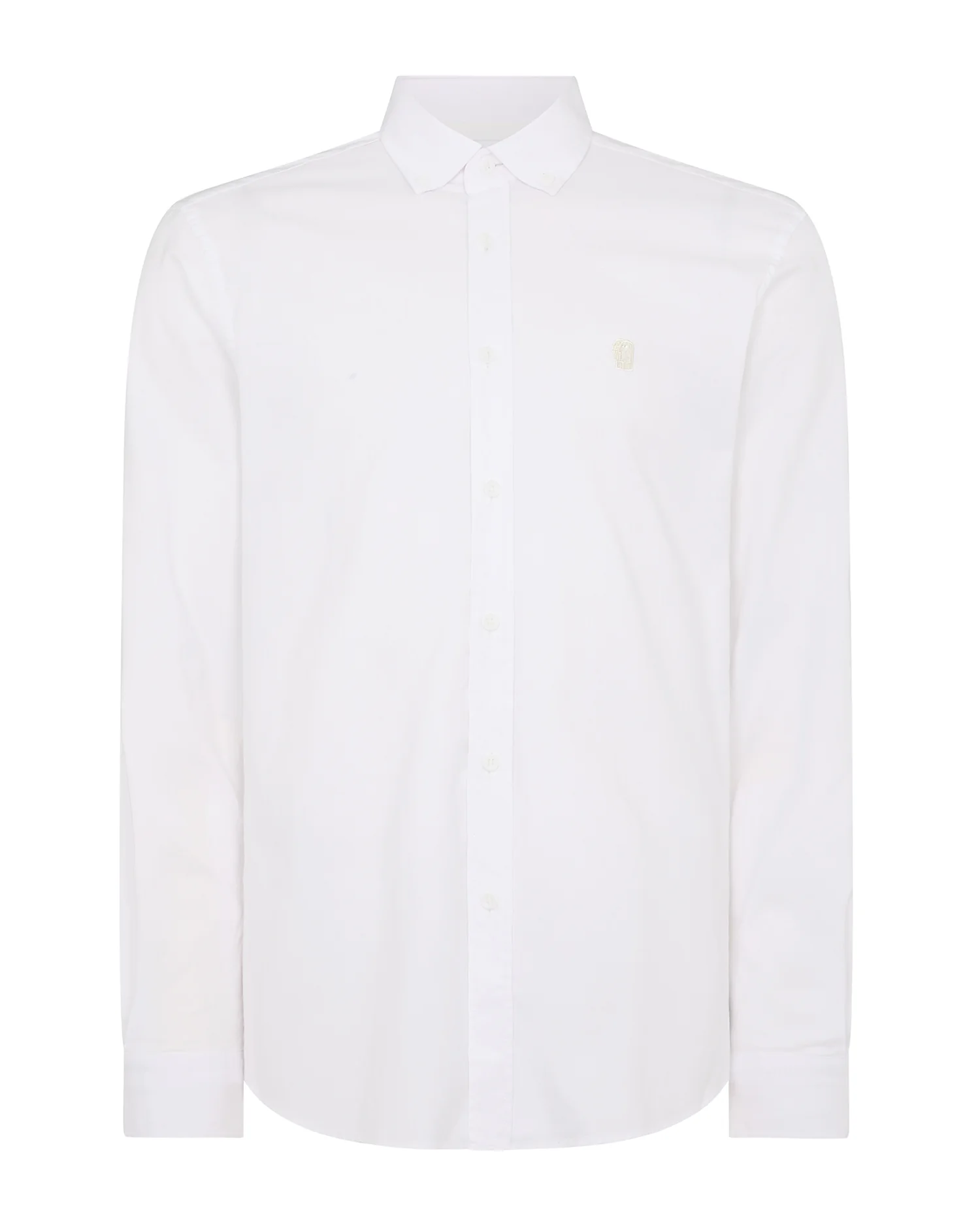 Tapered Fit Oxford Cotton Shirt - Image 6