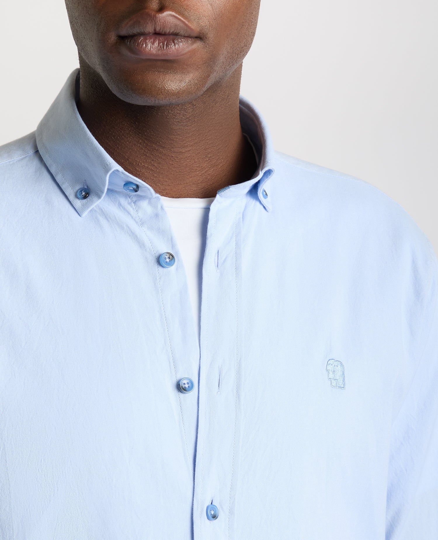 Tapered Fit Oxford Cotton Shirt - Image 4