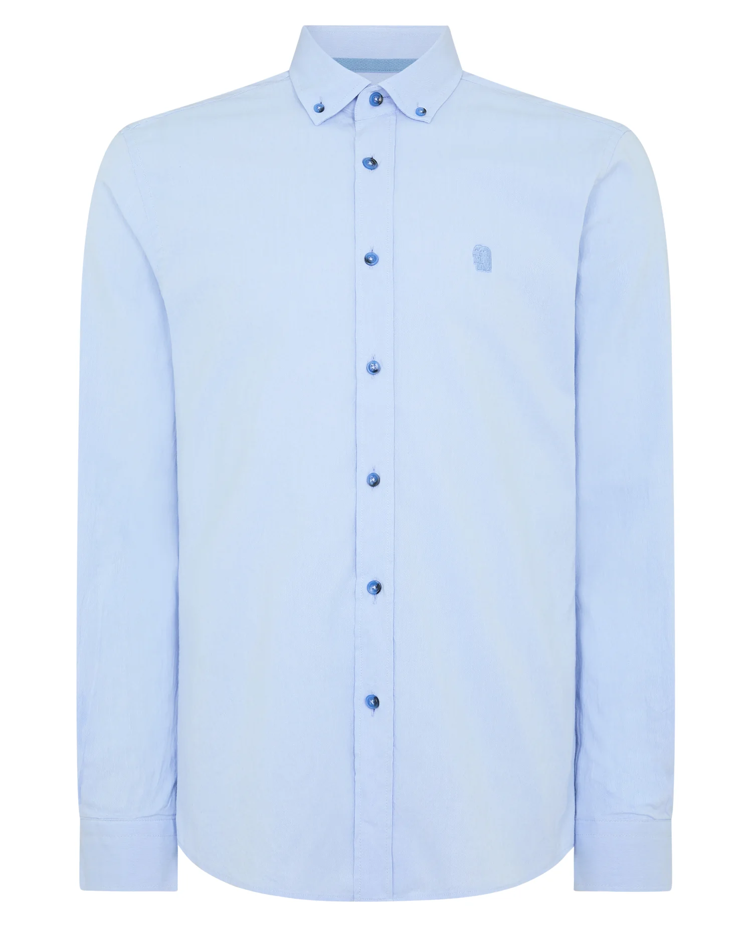 Tapered Fit Oxford Cotton Shirt - Image 5