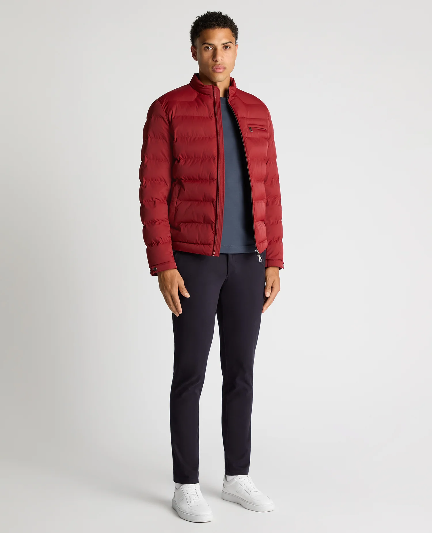 Regular Fit Quilted Jacket - Image 2