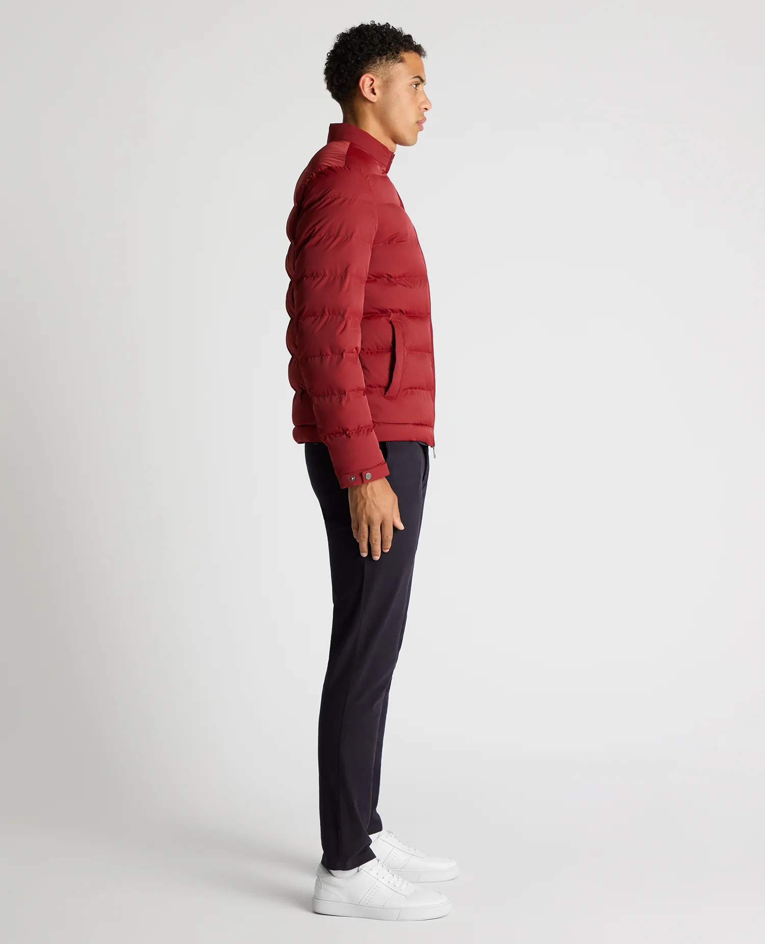 Regular Fit Quilted Jacket - Image 4