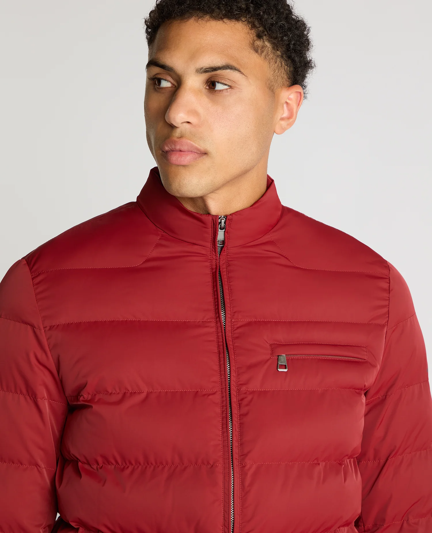 Regular Fit Quilted Jacket - Image 5