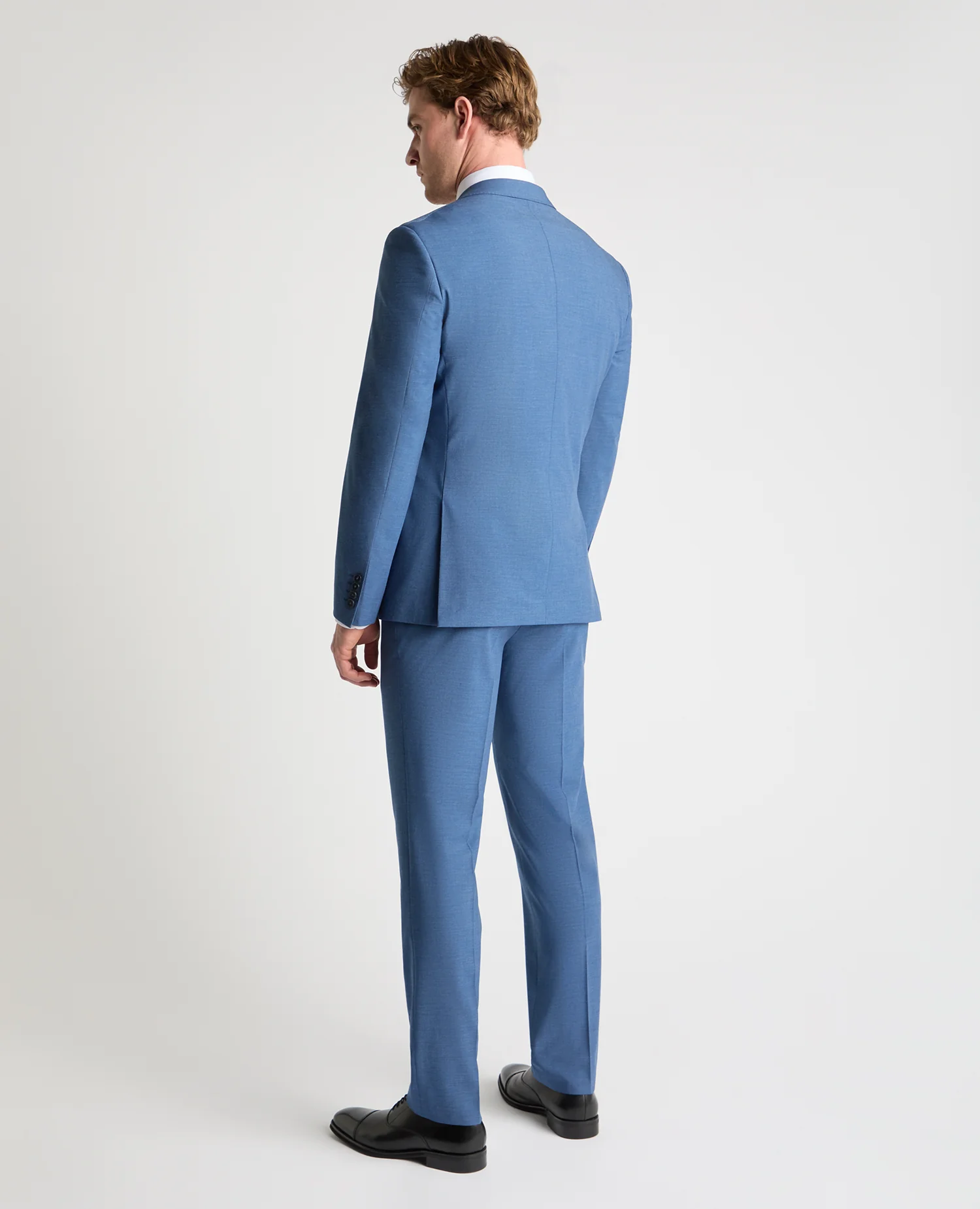 Tapered Fit Peak Lapel Suit Jacket - Image 3