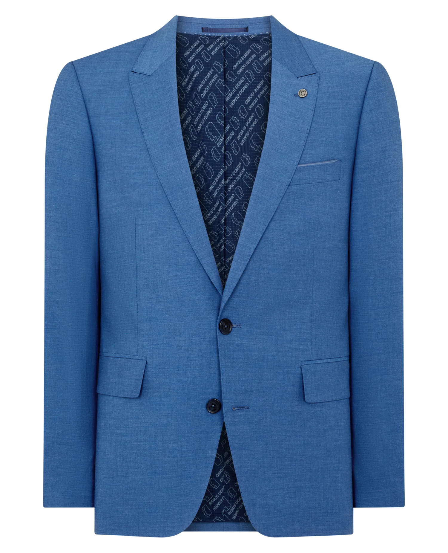 Tapered Fit Peak Lapel Suit Jacket - Image 6
