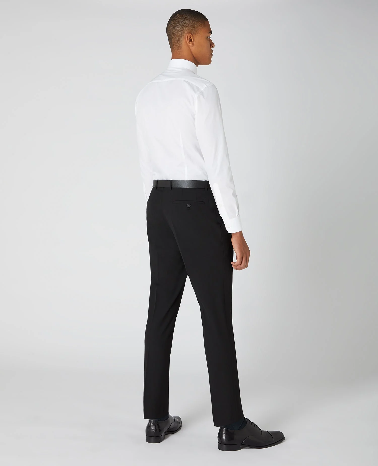 Tapered Fit Formal Trousers - Image 3