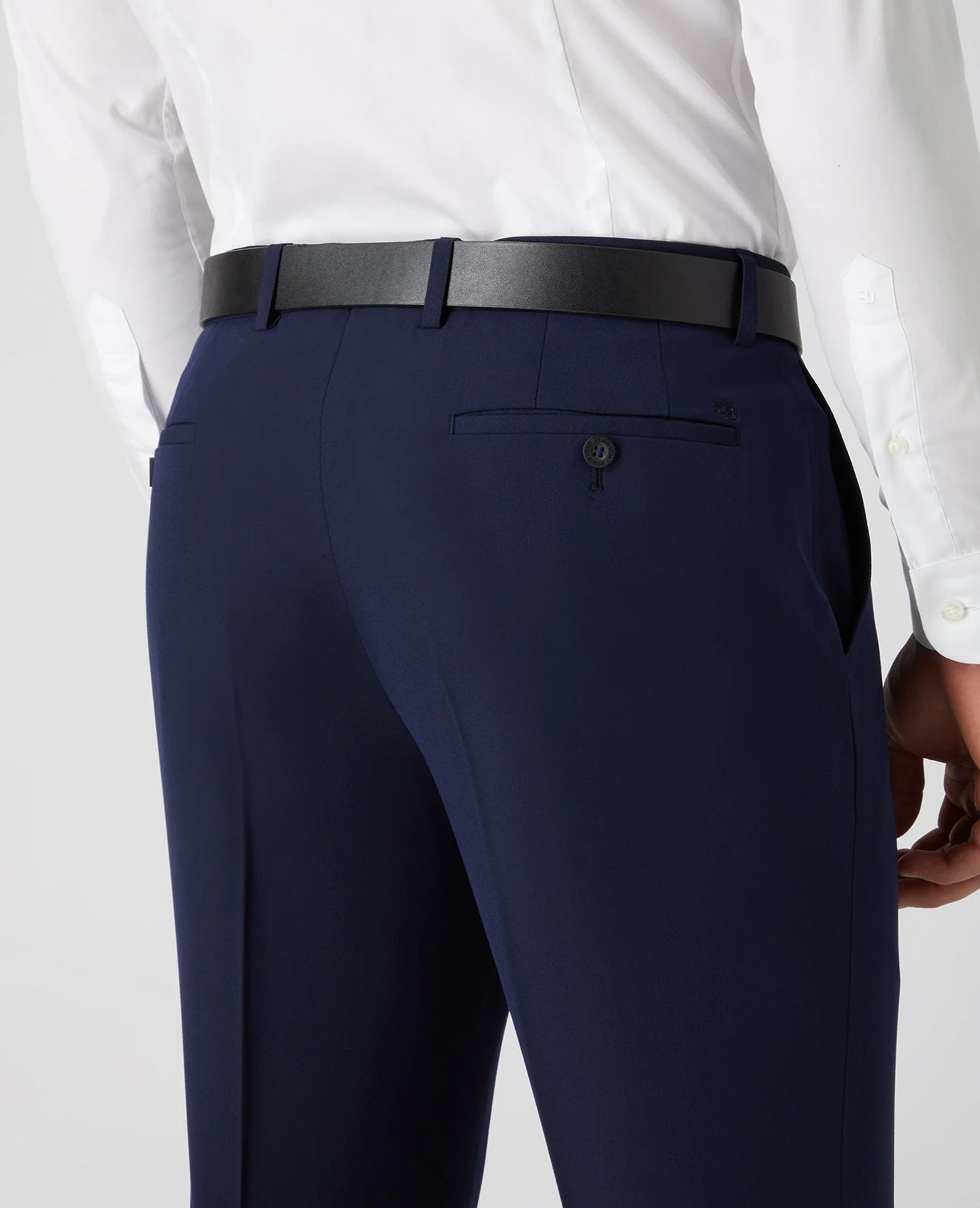Tapered Fit Formal Trousers - Image 5