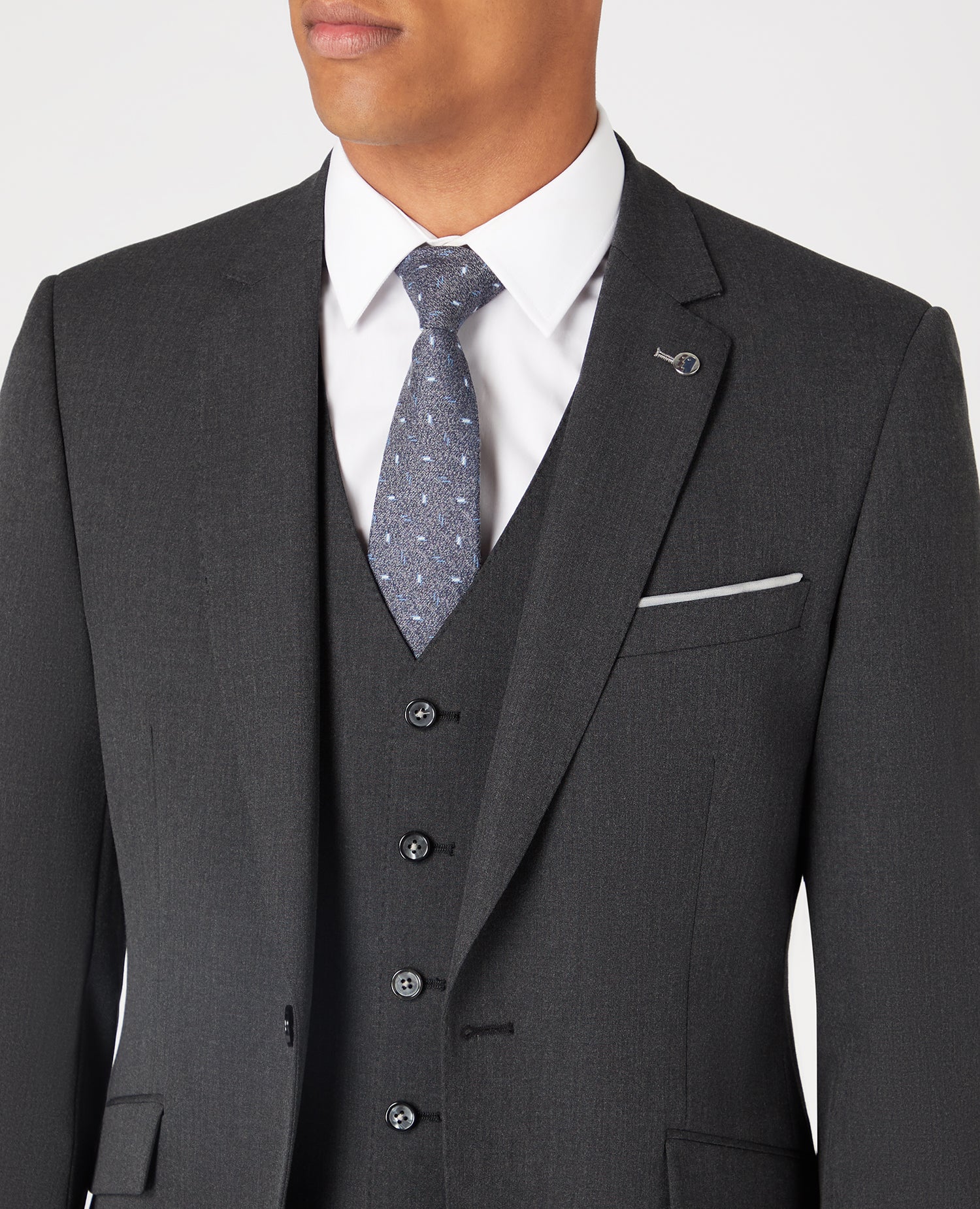 Tapered Fit Mix and Match Suit Jacket - Image 4