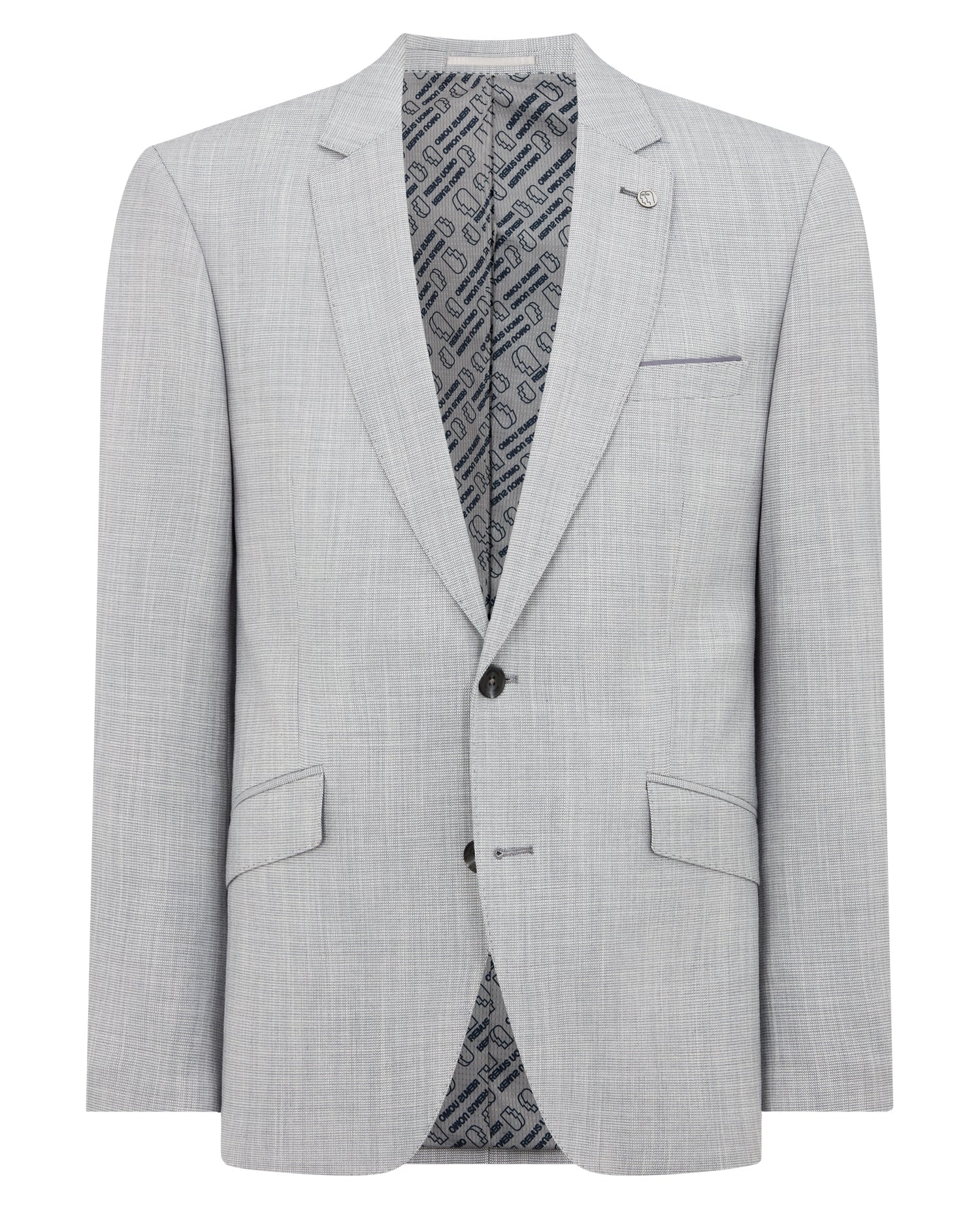 Tapered Fit Micro Houndstooth Suit - Image 4