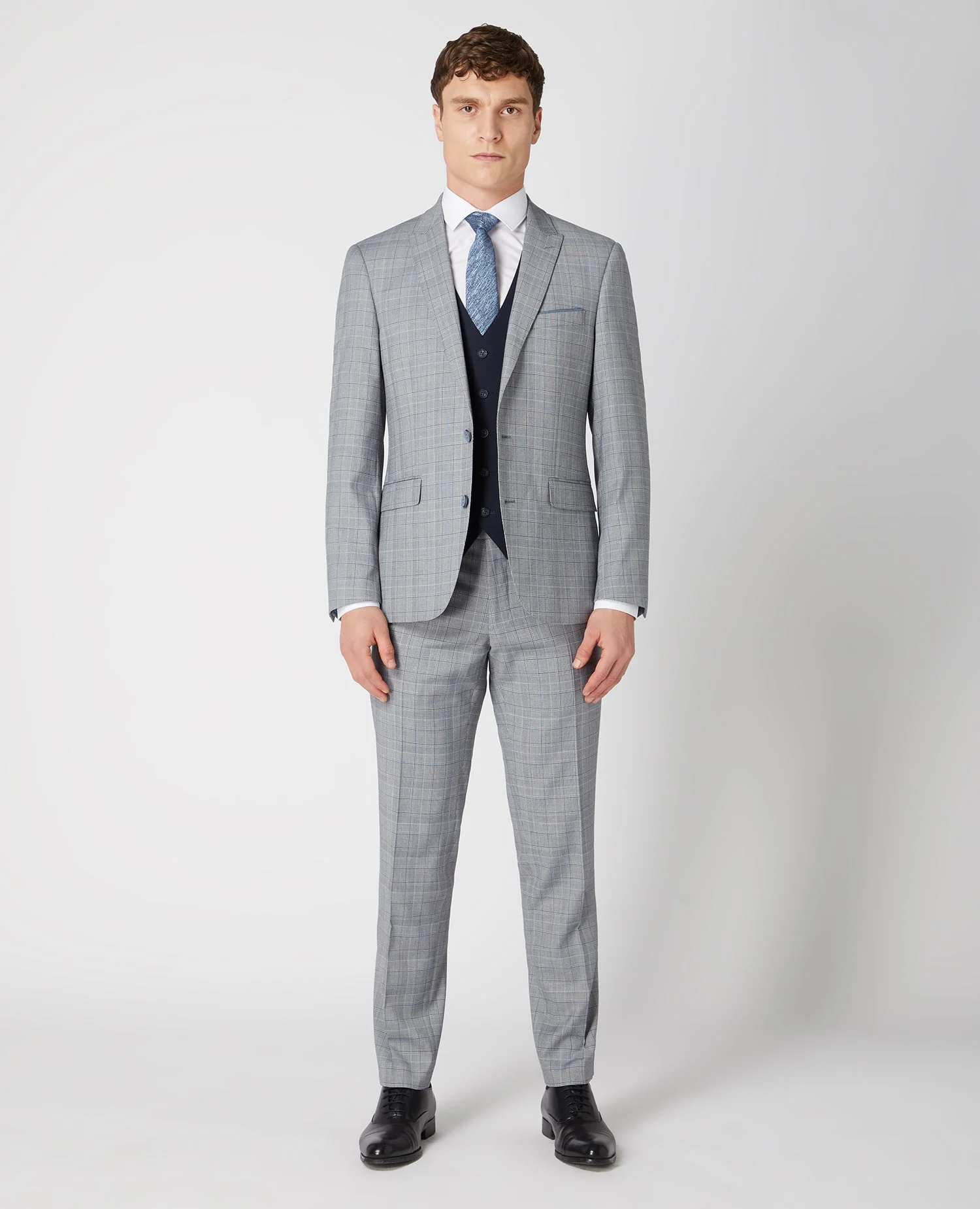Tapered Fit Mix and Match Waistcoat - Image 2