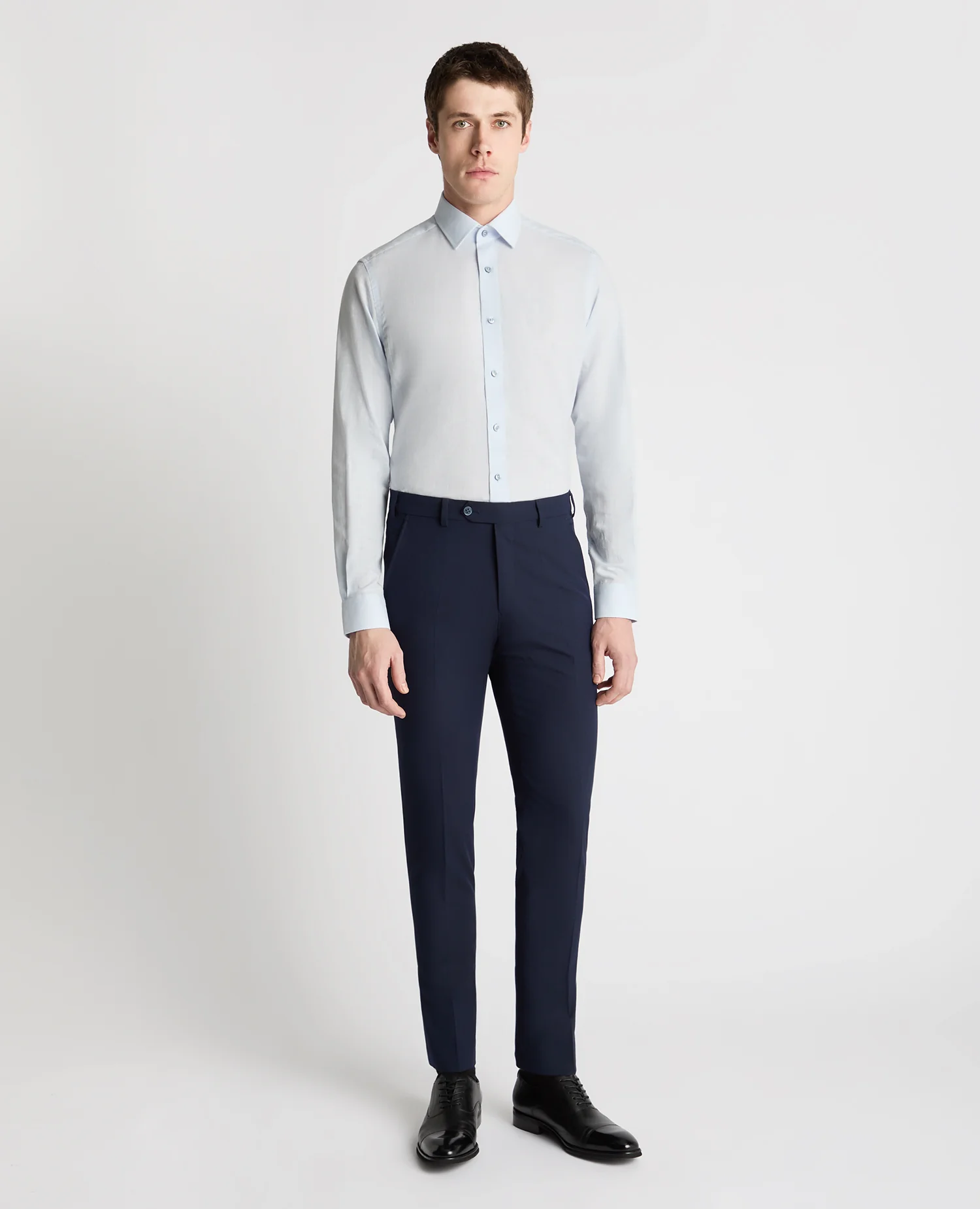 Tapered Fit Pure Cotton Shirt - Image 2