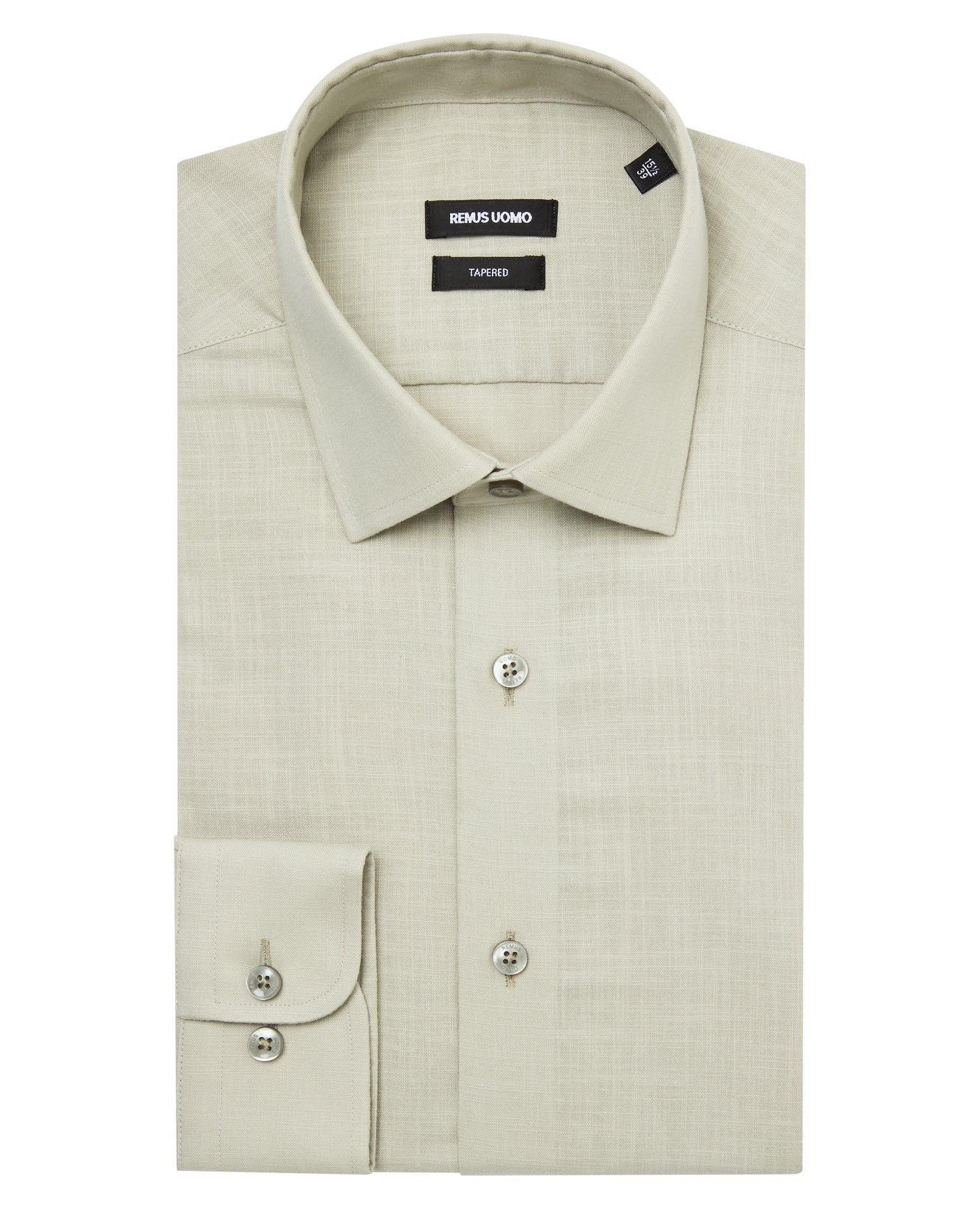 Tapered Fit Pure Cotton Shirt - Image 5